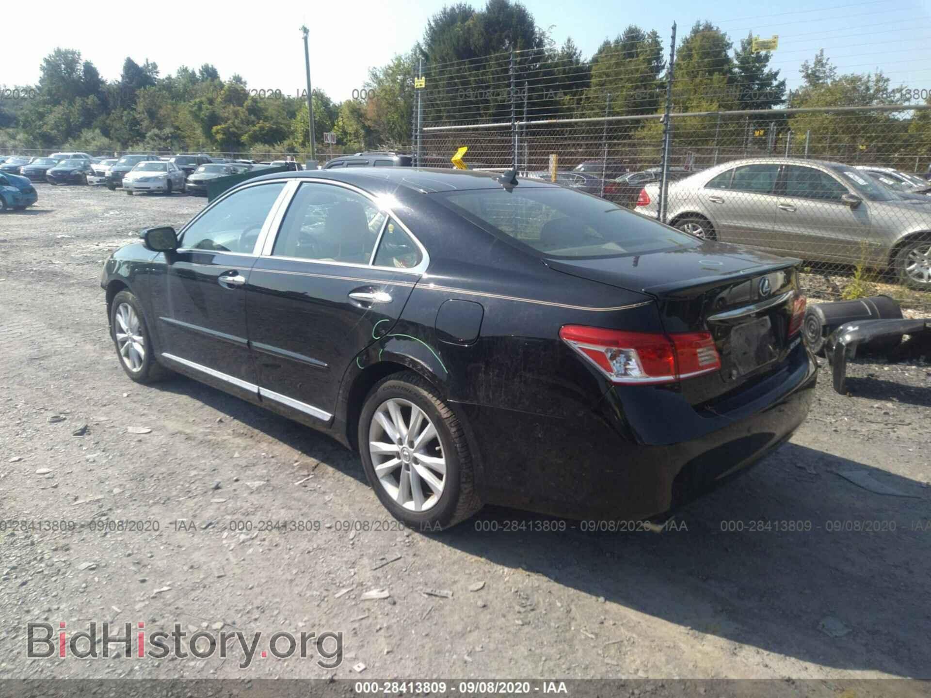 2011 LEXUS ES 350 - VIN: JTHBK1EG0B2440367 - Фото 3