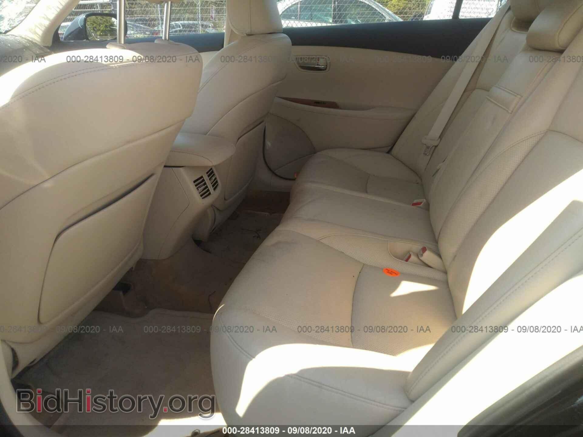 2011 LEXUS ES 350 - VIN: JTHBK1EG0B2440367 - Фото 8