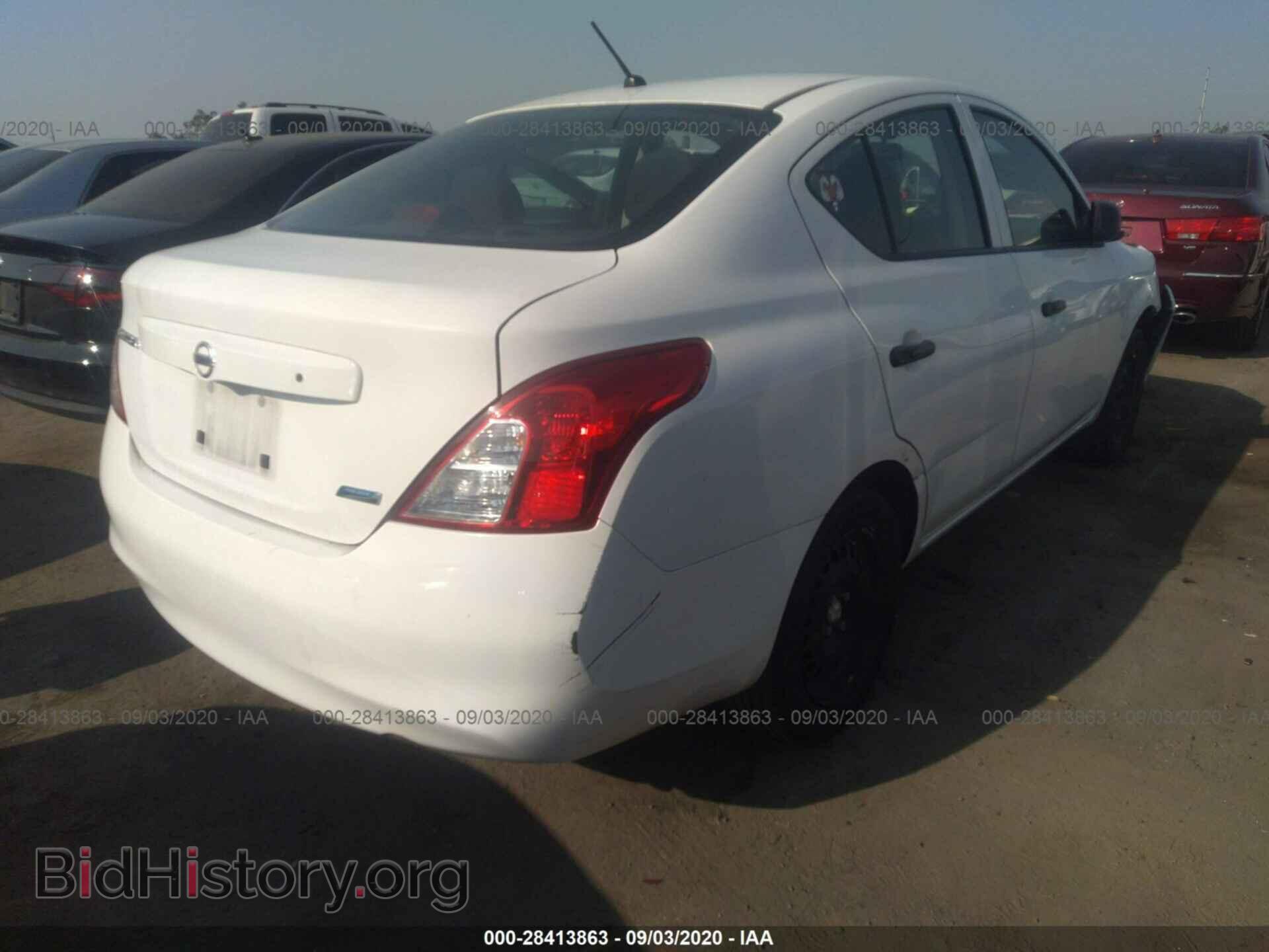 2014 NISSAN VERSA - VIN: 3N1CN7AP1EL866614 - Фото 4