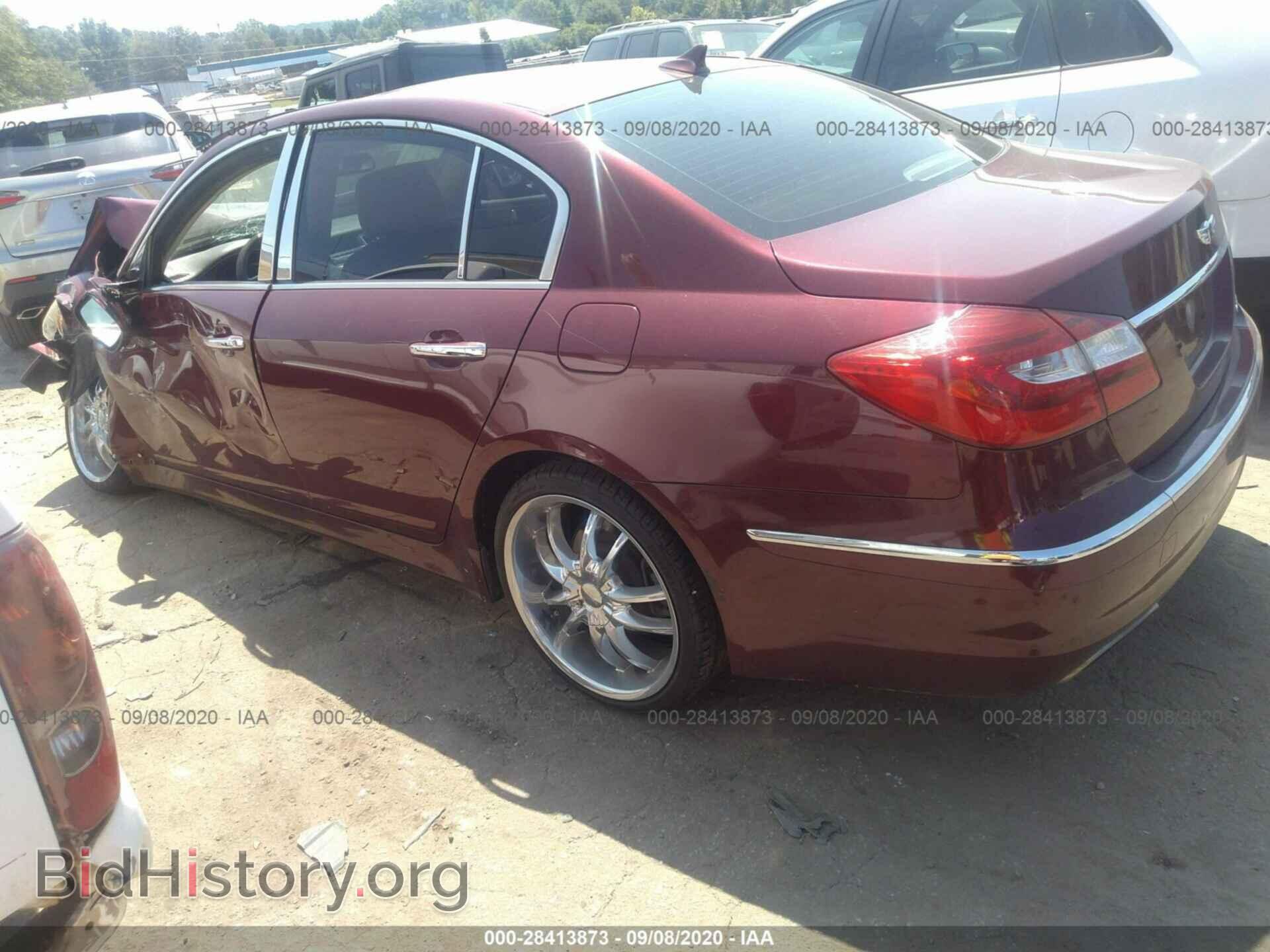 2012 HYUNDAI GENESIS - VIN: KMHGC4DD9CU172000 - Фото 3