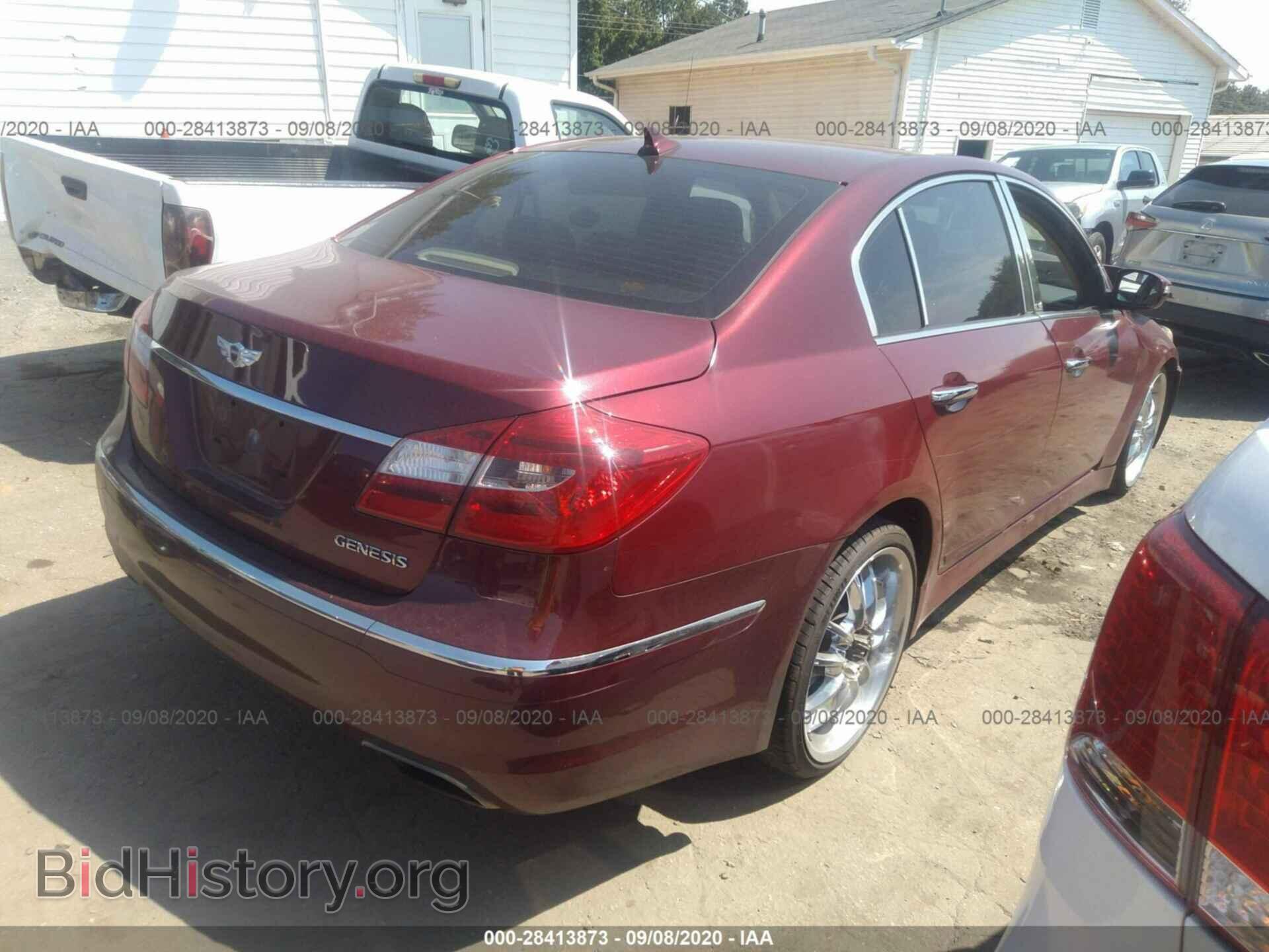 2012 HYUNDAI GENESIS - VIN: KMHGC4DD9CU172000 - Фото 4