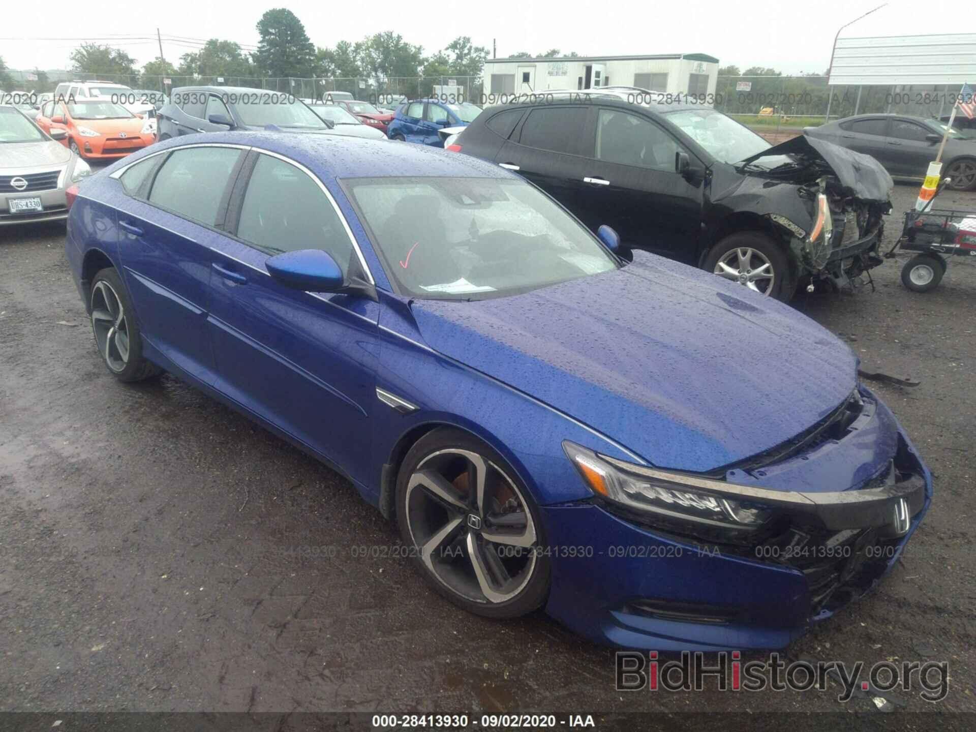 Photo 1HGCV1F36KA116744 - HONDA ACCORD SEDAN 2019