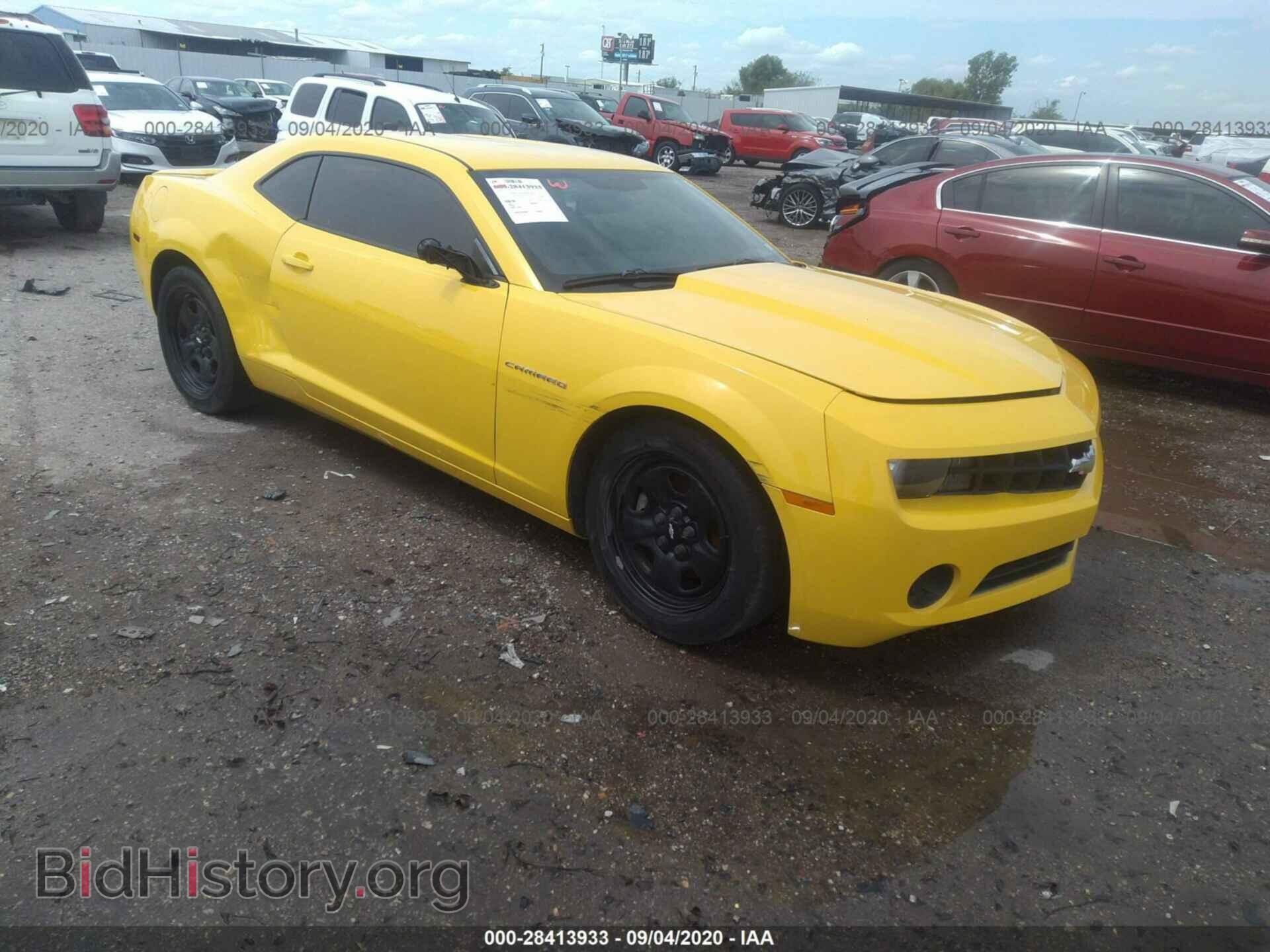 Photo 2G1FA1E33C9143561 - CHEVROLET CAMARO 2012