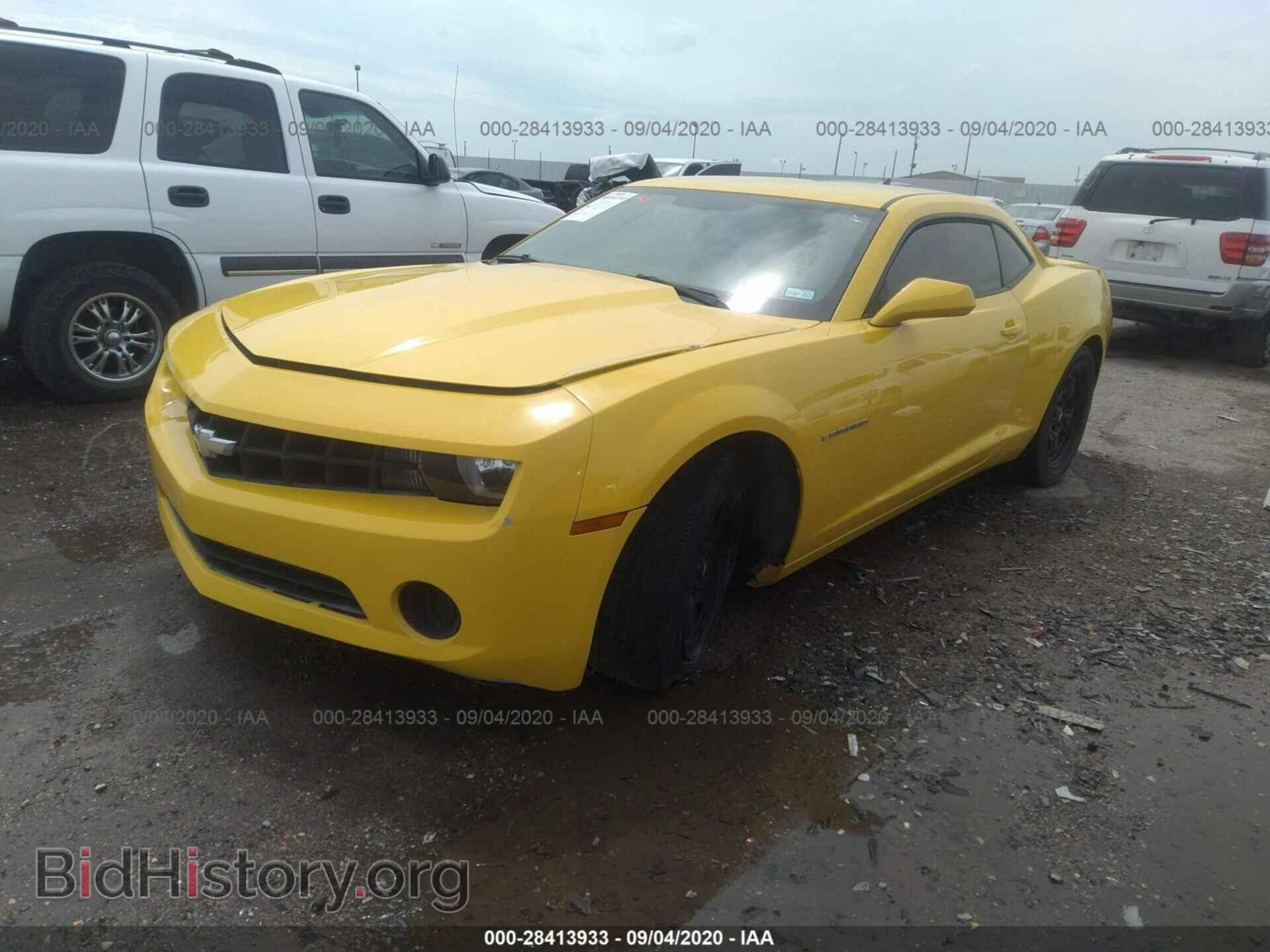 2012 CHEVROLET CAMARO - VIN: 2G1FA1E33C9143561 - Фото 2