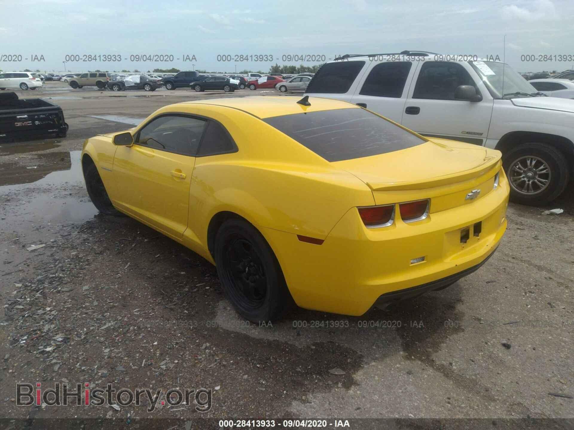 2012 CHEVROLET CAMARO - VIN: 2G1FA1E33C9143561 - Фото 3