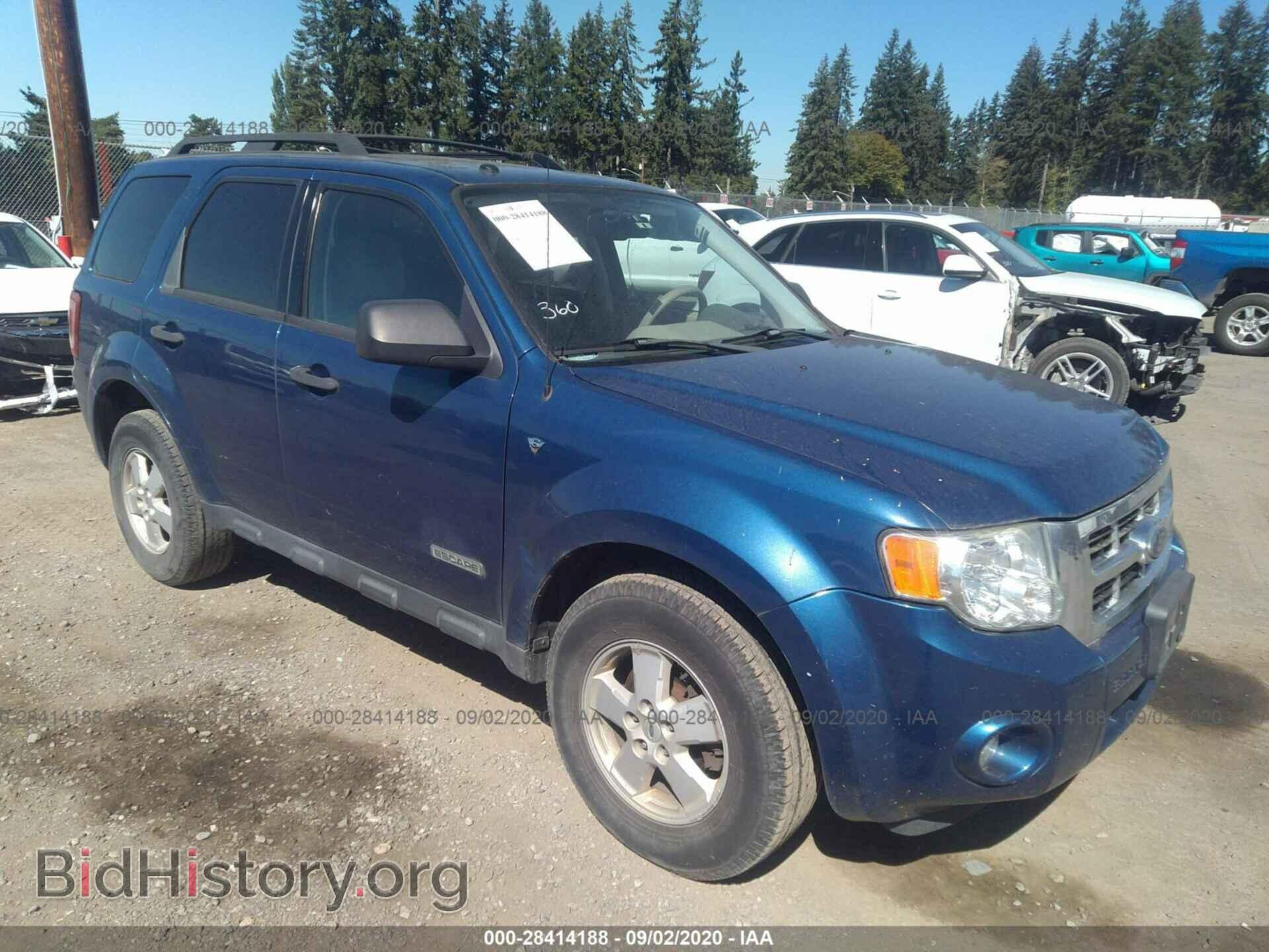 Фотография 1FMCU03148KD58087 - FORD ESCAPE 2008