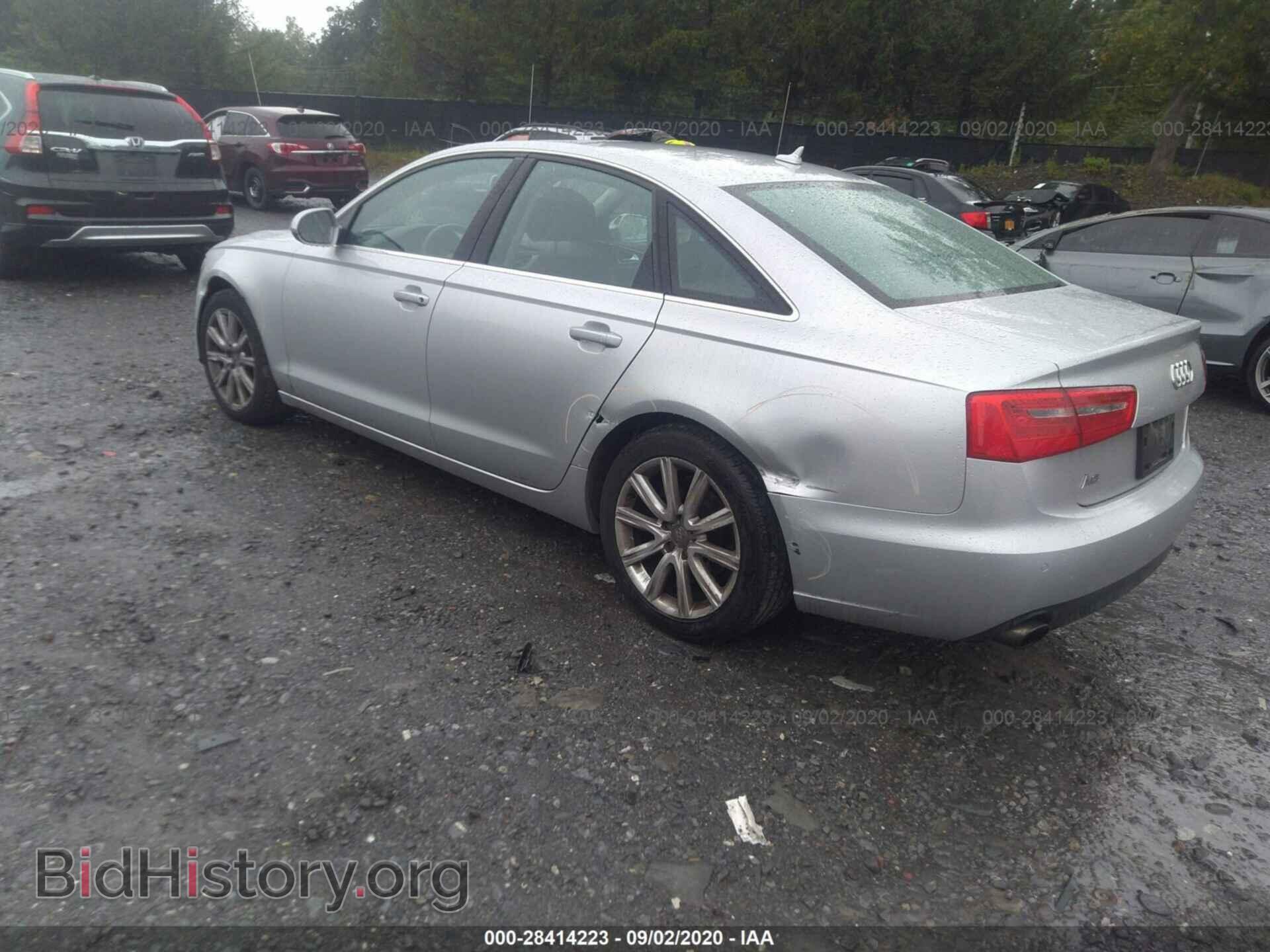 2013 AUDI A6 - VIN: WAUGFAFC9DN132961 - Фото 3