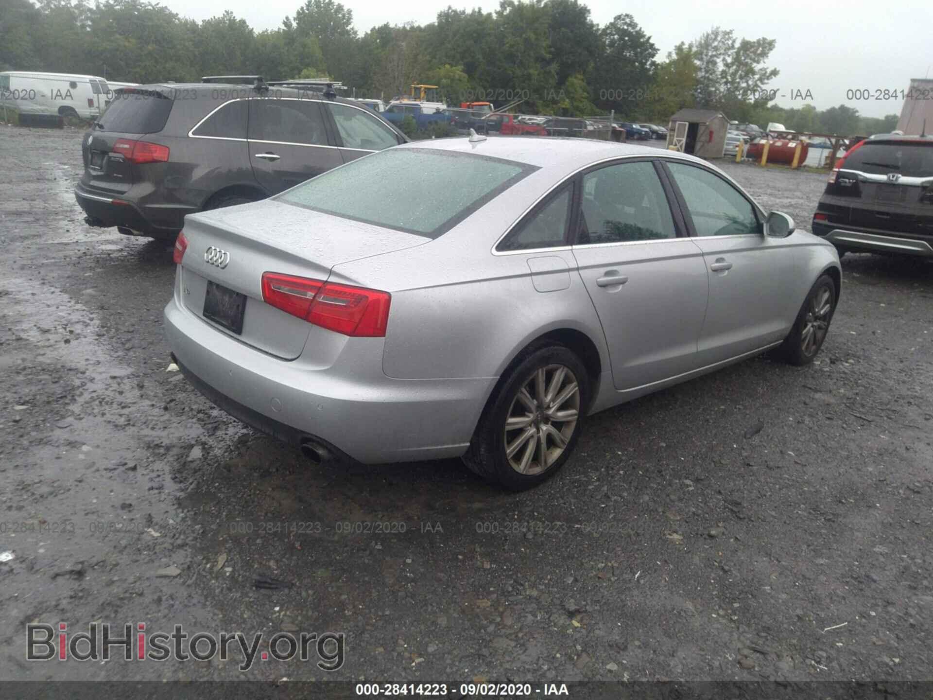 2013 AUDI A6 - VIN: WAUGFAFC9DN132961 - Фото 4