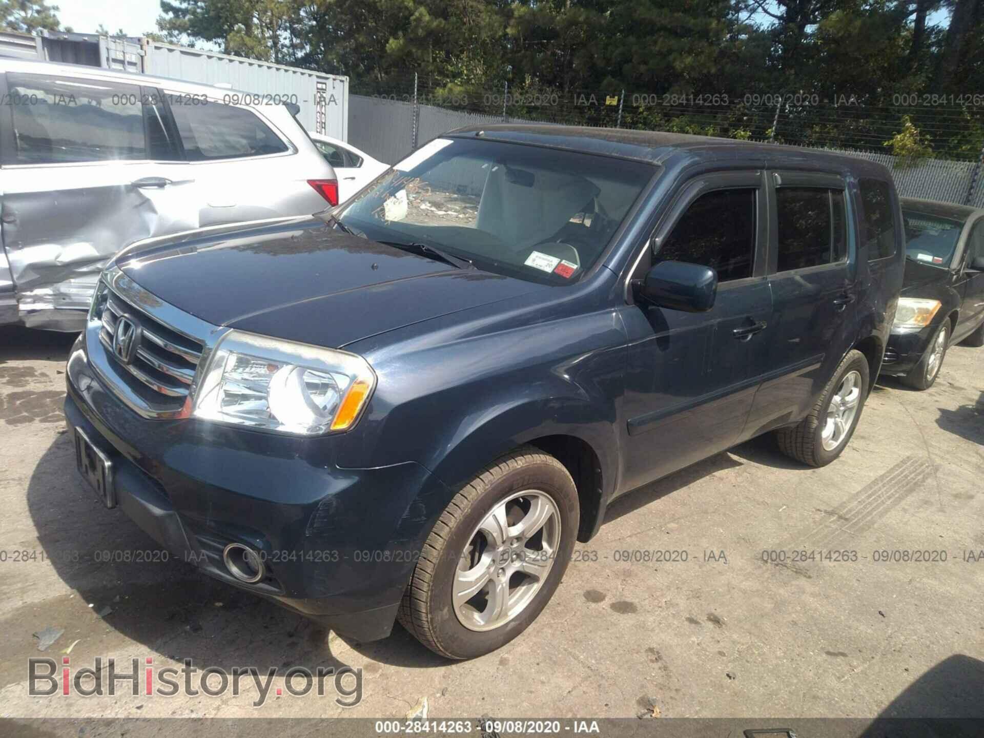 2012 HONDA PILOT - VIN: 5FNYF4H41CB059368 - Фото 2