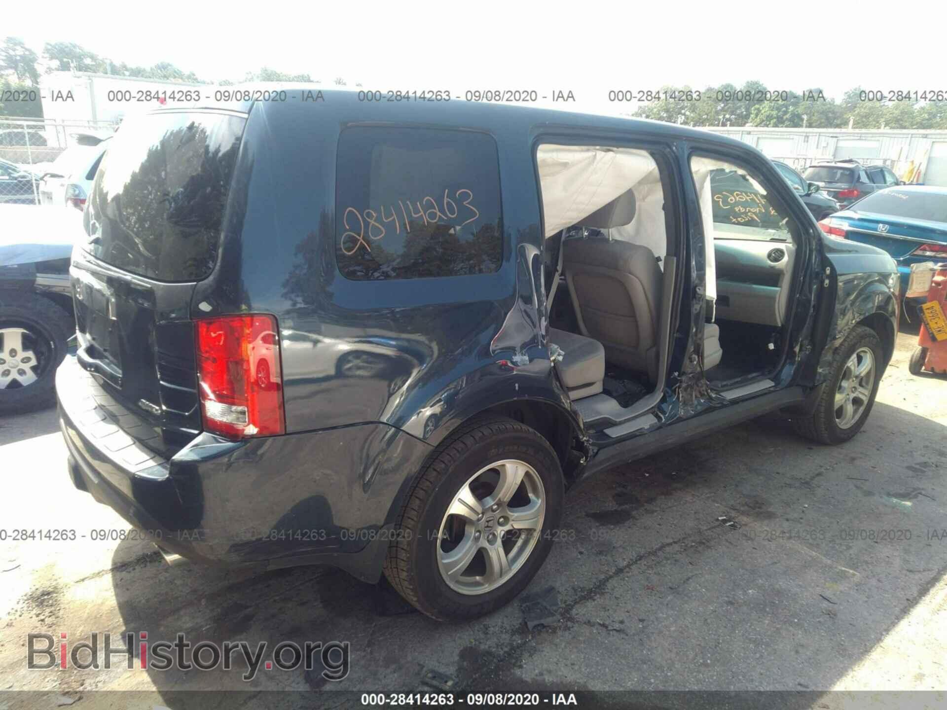 2012 HONDA PILOT - VIN: 5FNYF4H41CB059368 - Фото 4