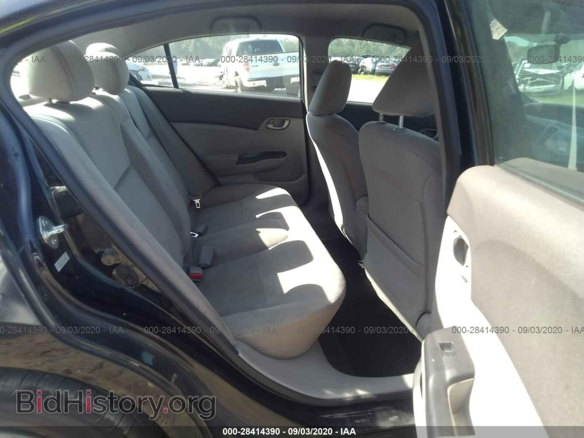 2012 HONDA CIVIC SDN - VIN: 2HGFB2F51CH312896 - Фото 8
