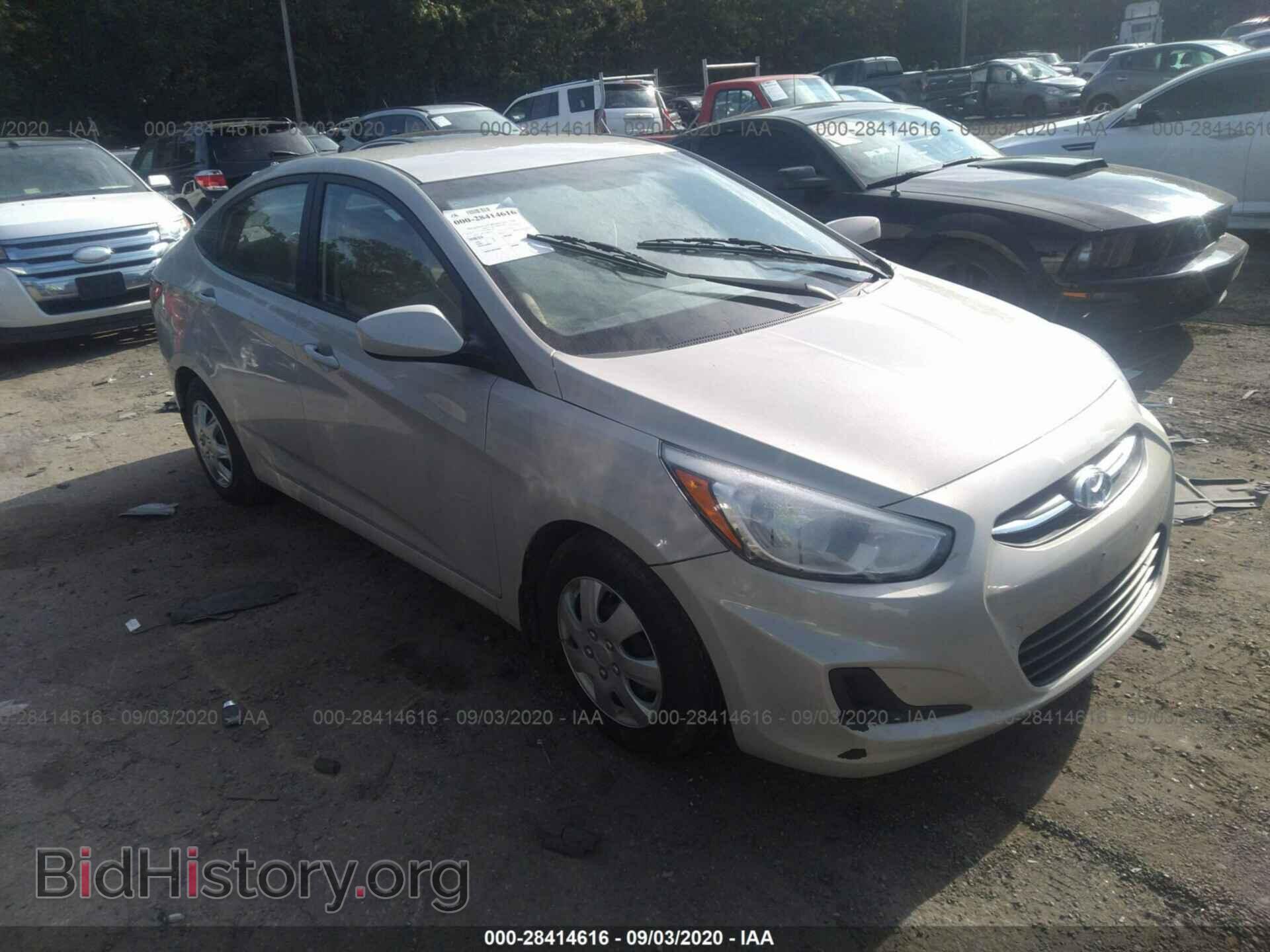 Photo KMHCT4AE3FU889072 - HYUNDAI ACCENT 2015