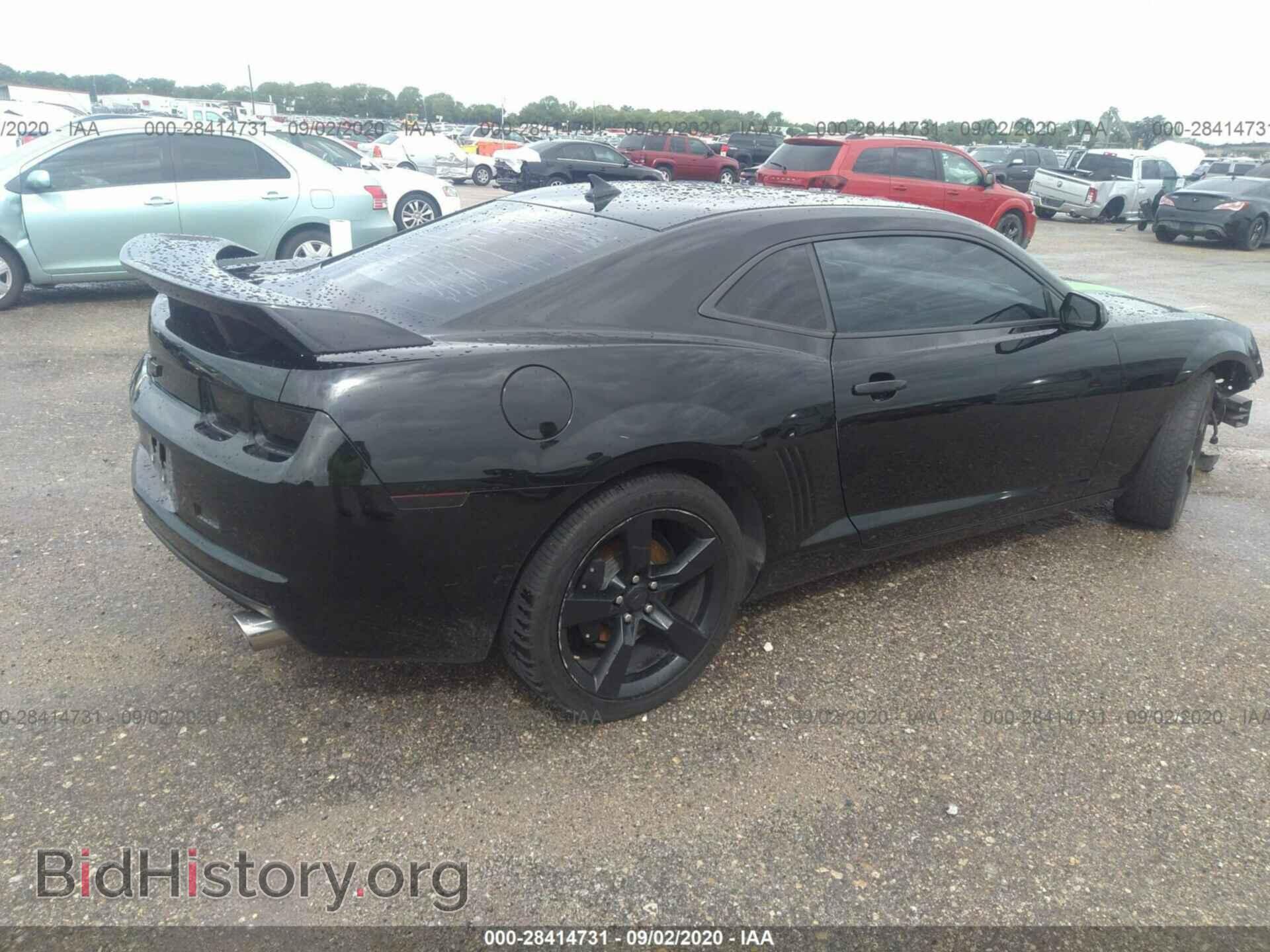 2012 CHEVROLET CAMARO - VIN: 2G1FC1E34C9103693 - Фото 4