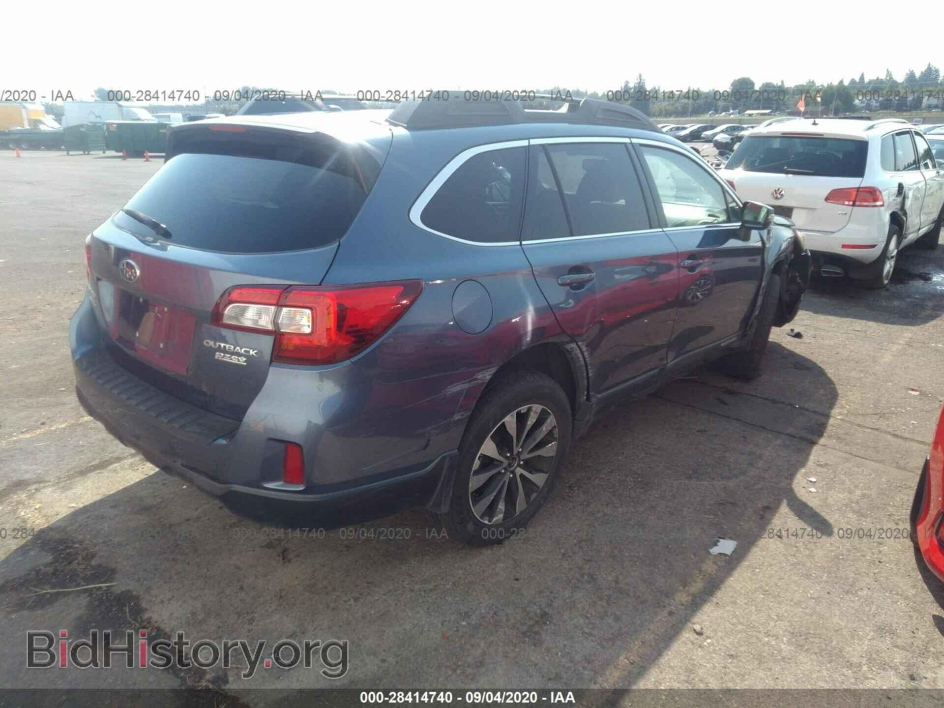2015 SUBARU OUTBACK - VIN: 4S4BSANC9F3284792 - Фото 4