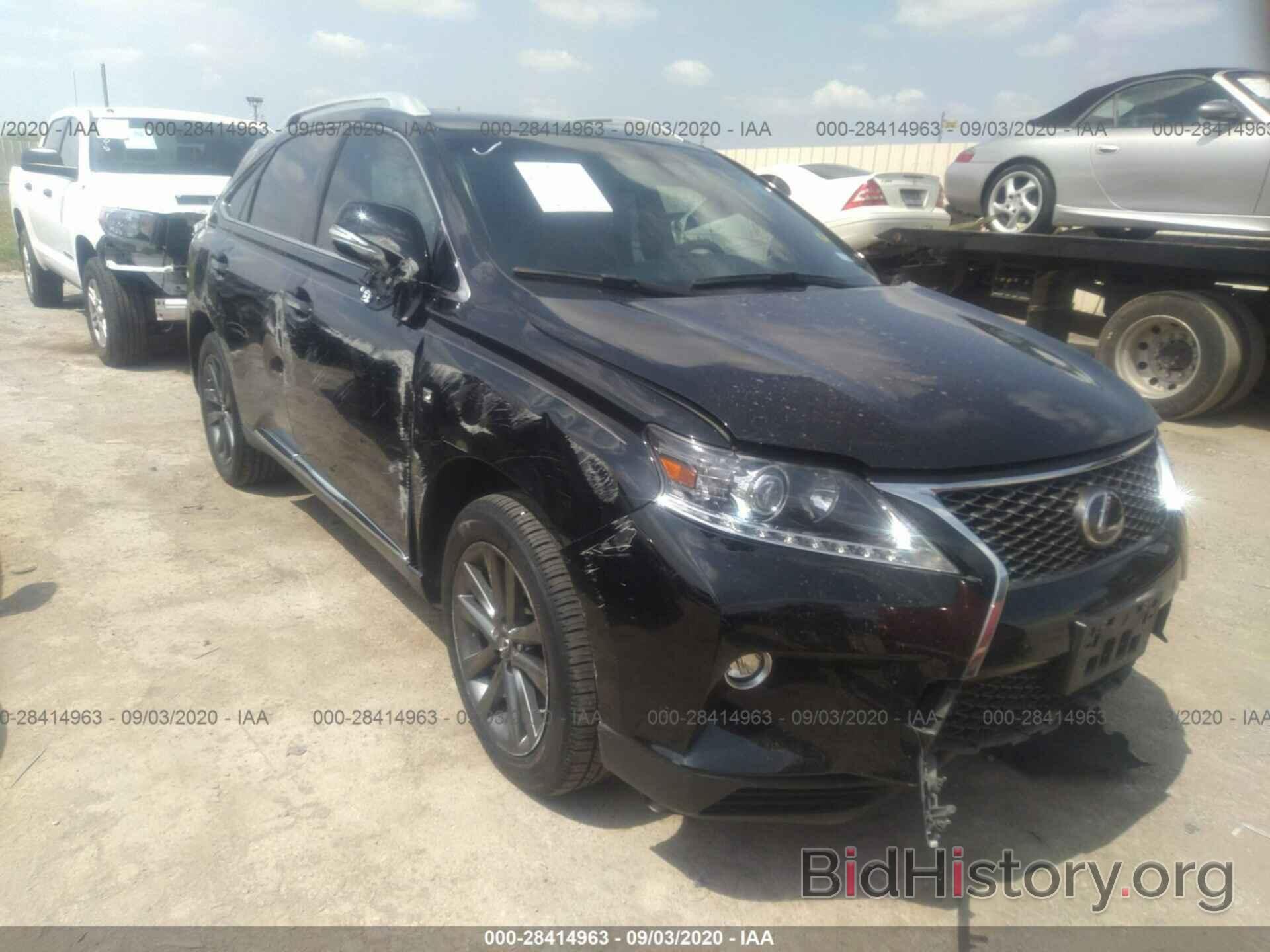 Фотография 2T2BK1BAXFC281443 - LEXUS RX 350 2015