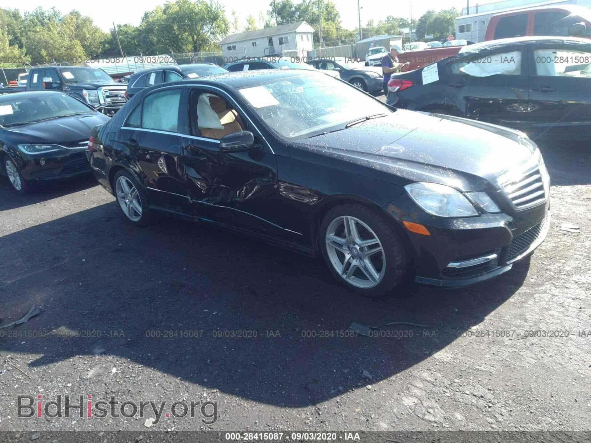 Фотография WDDHF8JB2DA698715 - MERCEDES-BENZ E-CLASS 2013