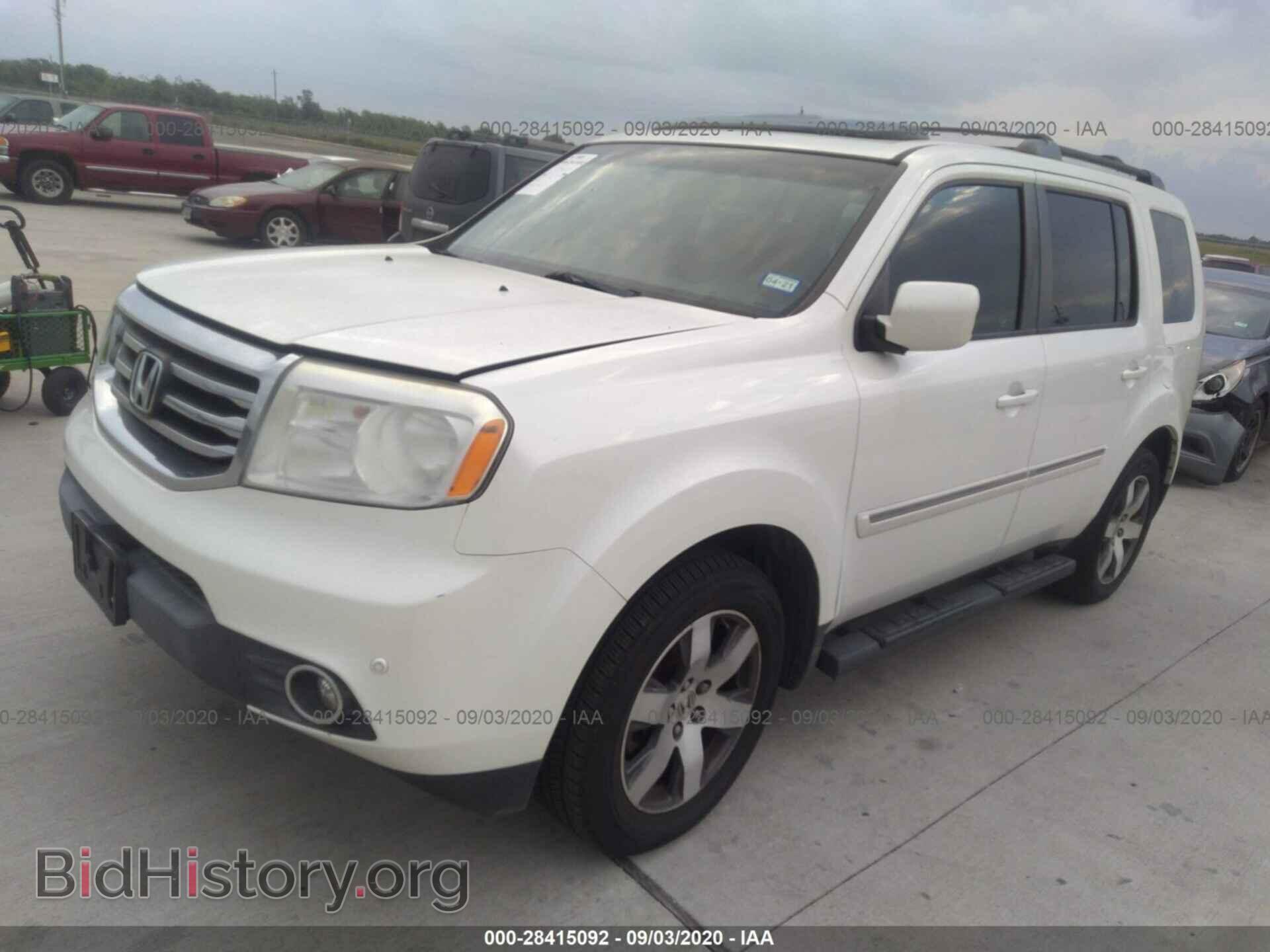 2012 HONDA PILOT - VIN: 5FNYF4H97CB036463 - Фото 2