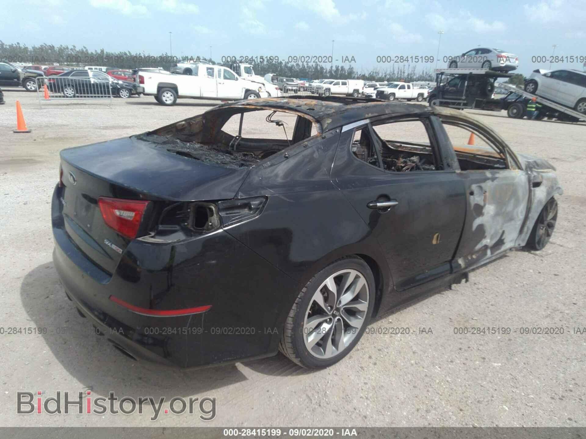 2014 KIA OPTIMA - VIN: 5XXGR4A67EG334501 - Фото 4