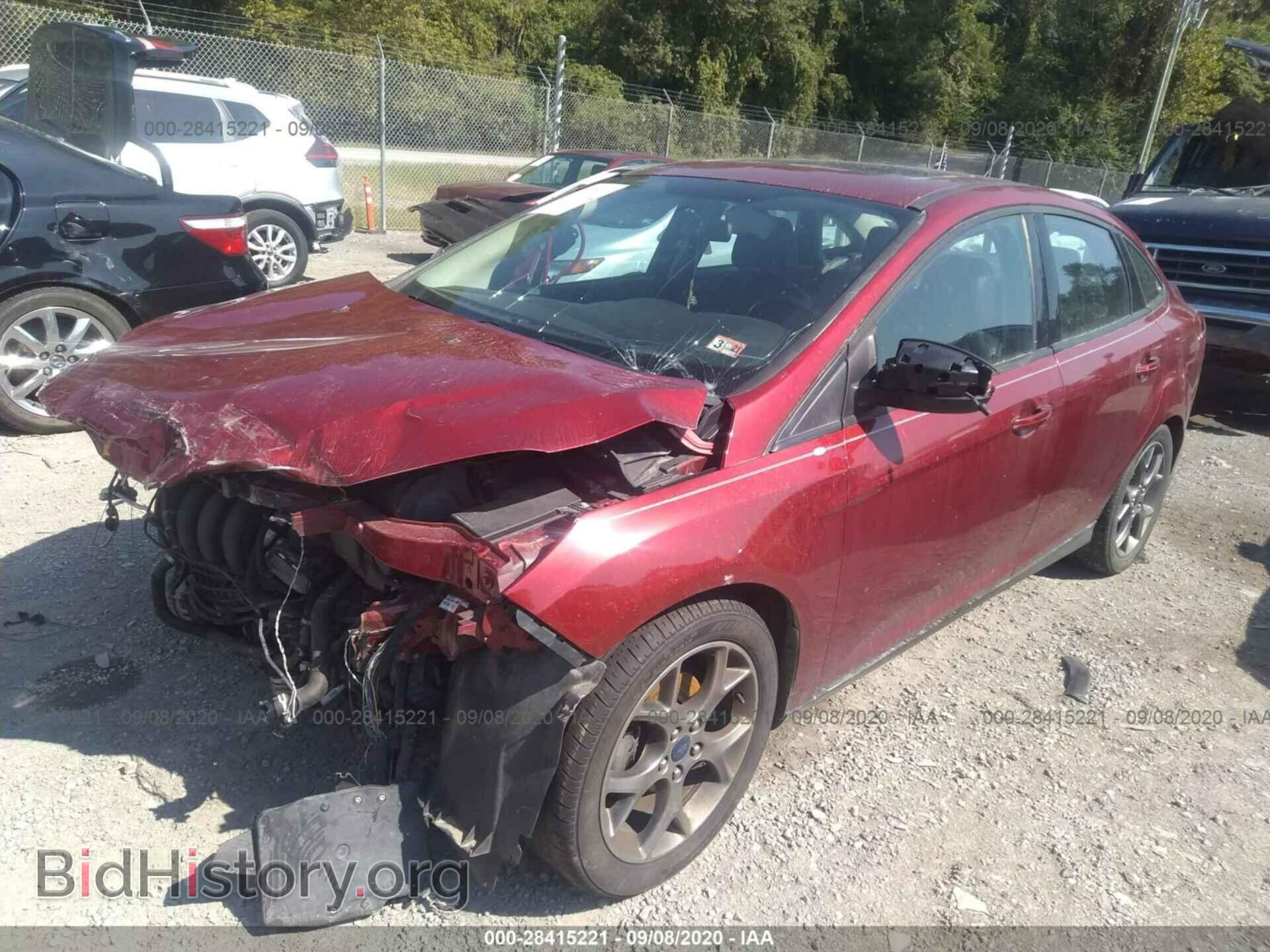 2014 FORD FOCUS - VIN: 1FADP3F28EL395936 - Фото 2