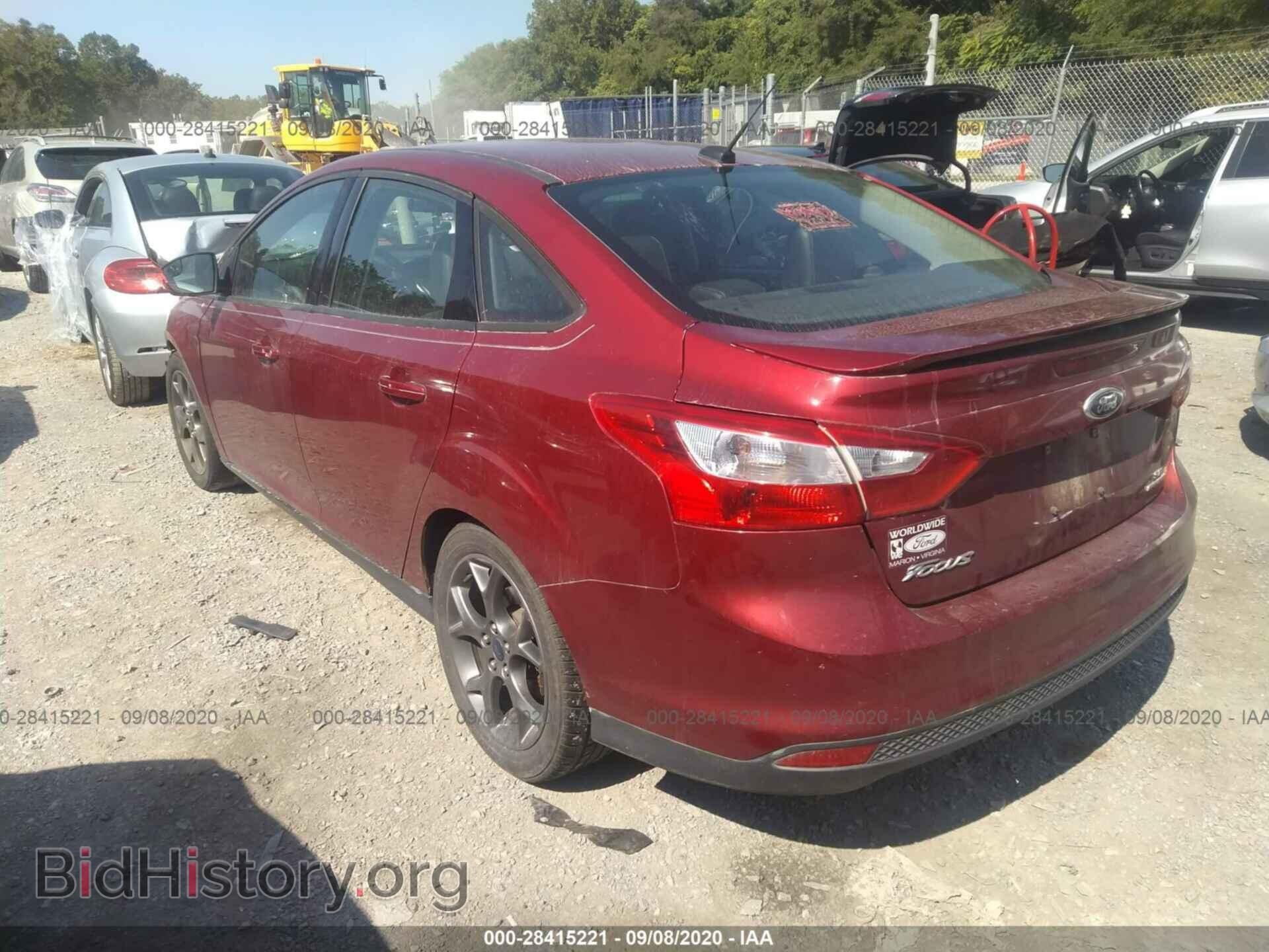2014 FORD FOCUS - VIN: 1FADP3F28EL395936 - Фото 3