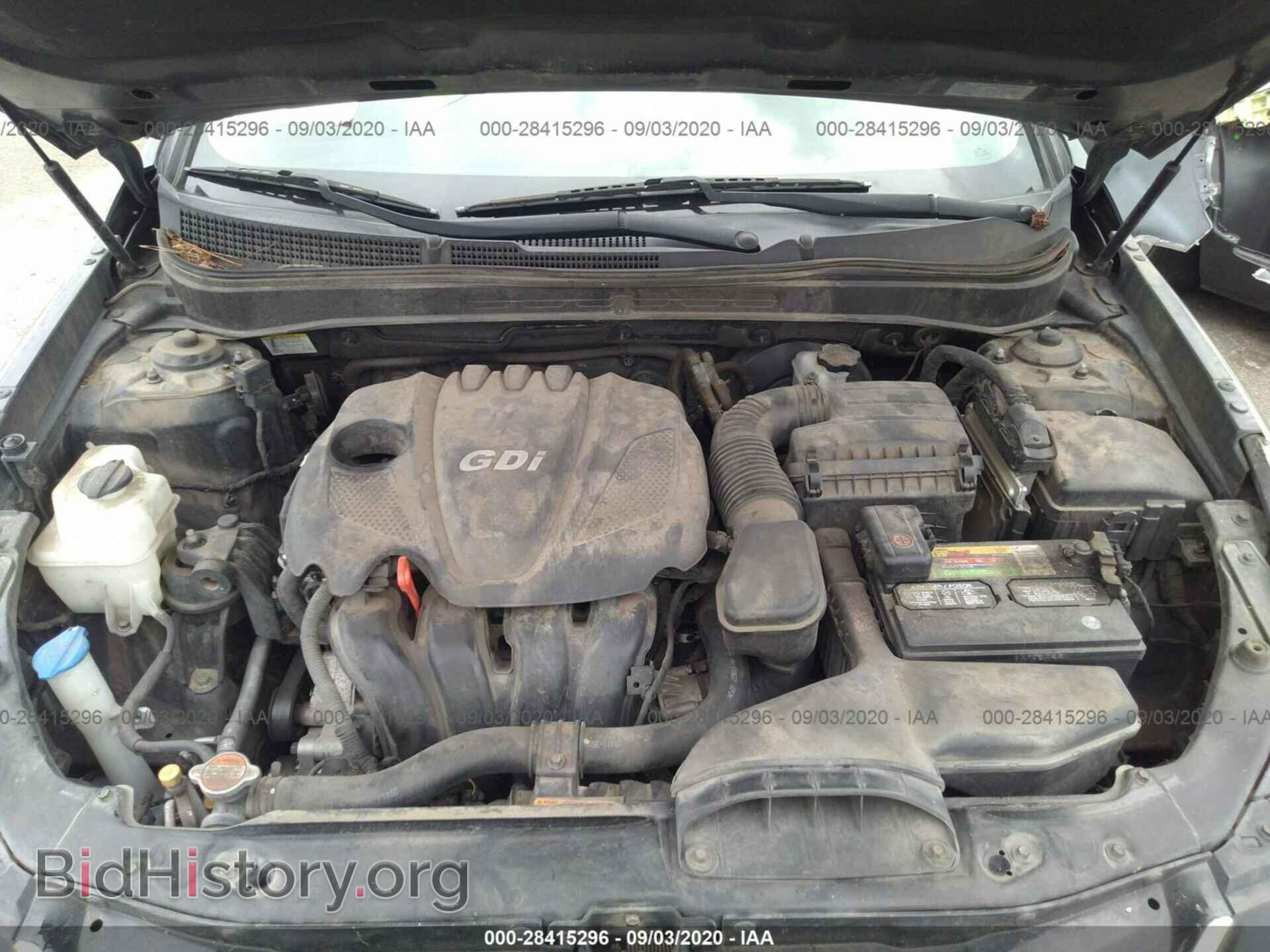 2012 HYUNDAI SONATA - VIN: 5NPEB4AC5CH365345 - Фото 10