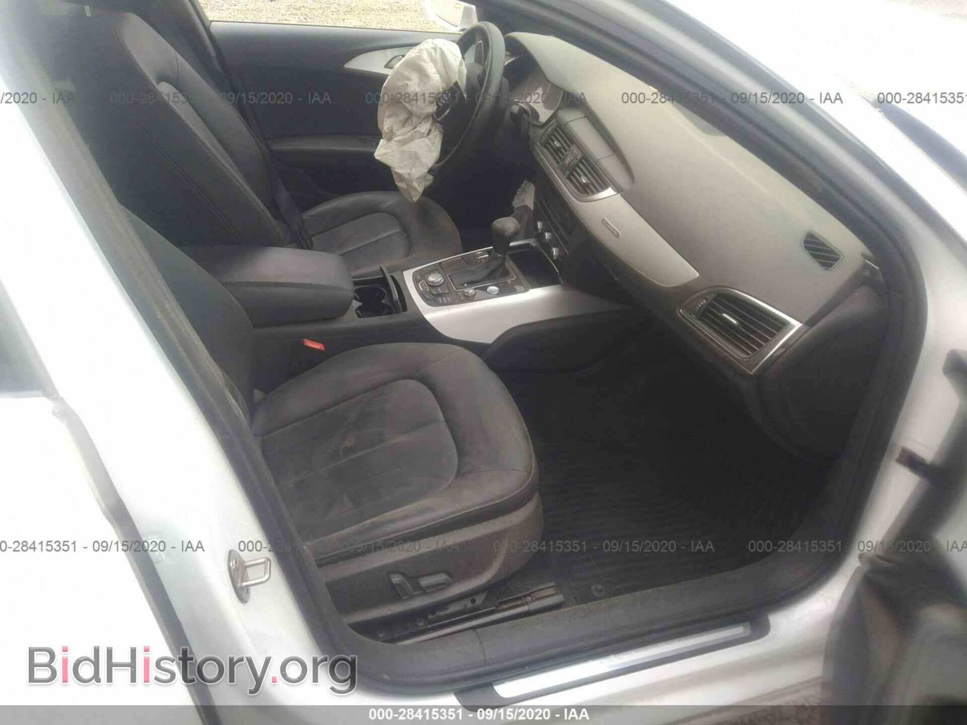 2013 AUDI A6 - VIN: WAUGFAFC2DN055916 - Фото 5