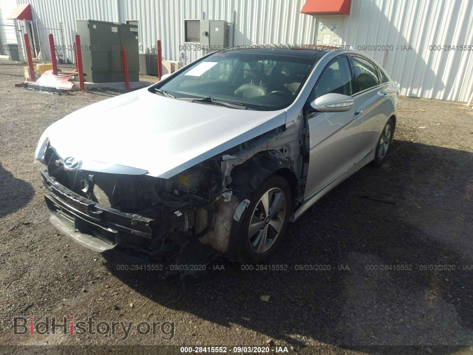 2012 HYUNDAI SONATA - VIN: KMHEC4A43CA024910 - Фото 2