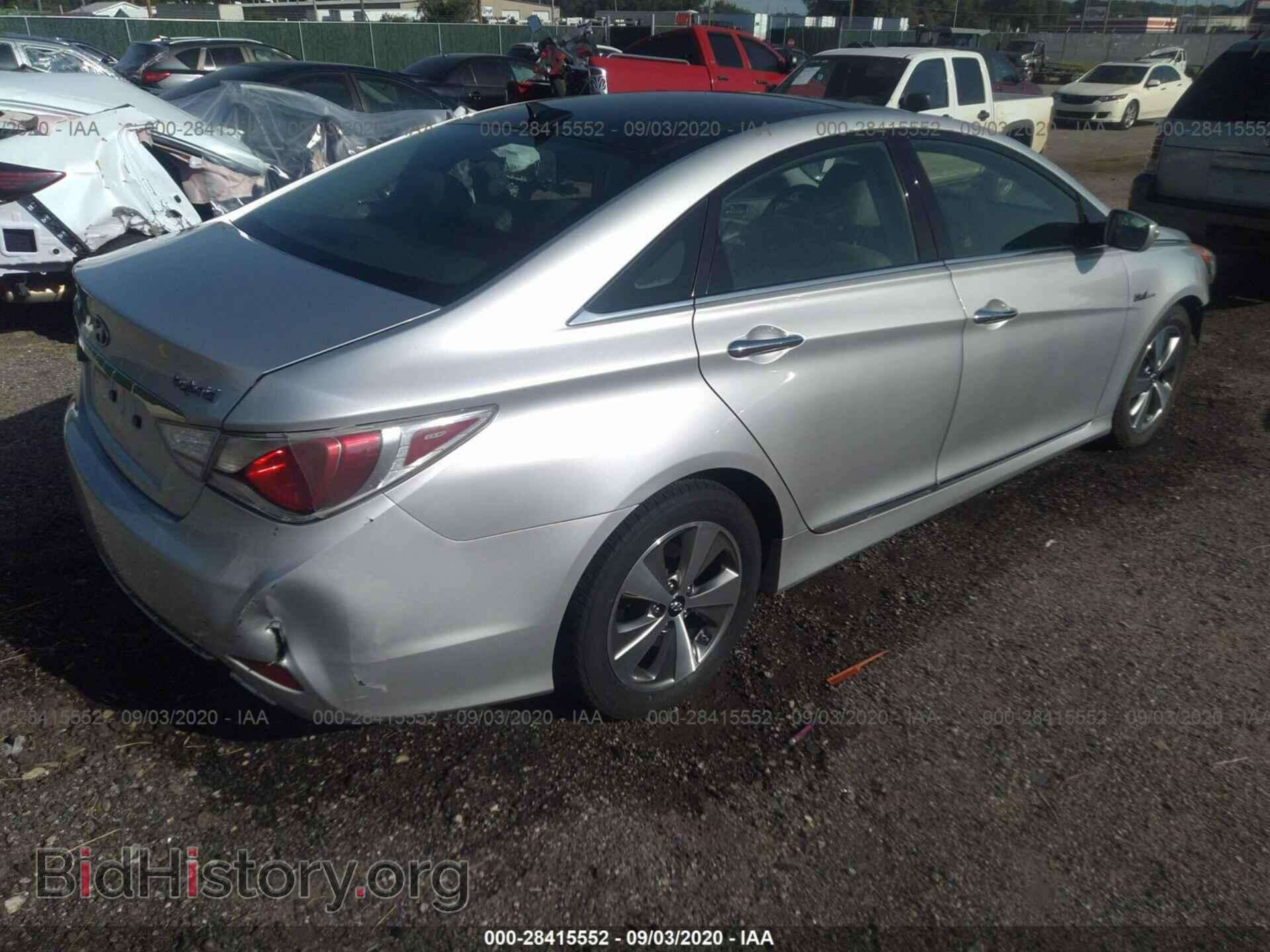 2012 HYUNDAI SONATA - VIN: KMHEC4A43CA024910 - Фото 4