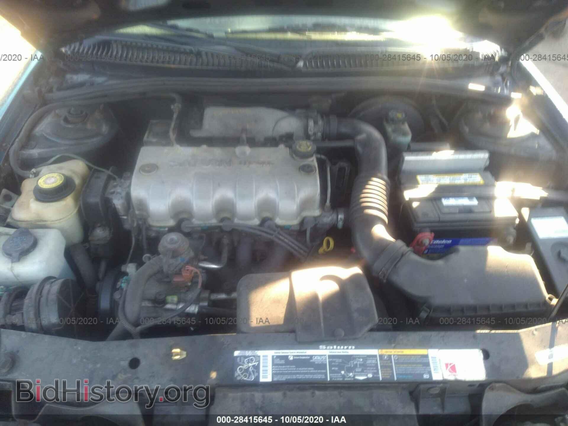 2001 SATURN SL - VIN: 1G8ZH52891Z349360 - Фото 10