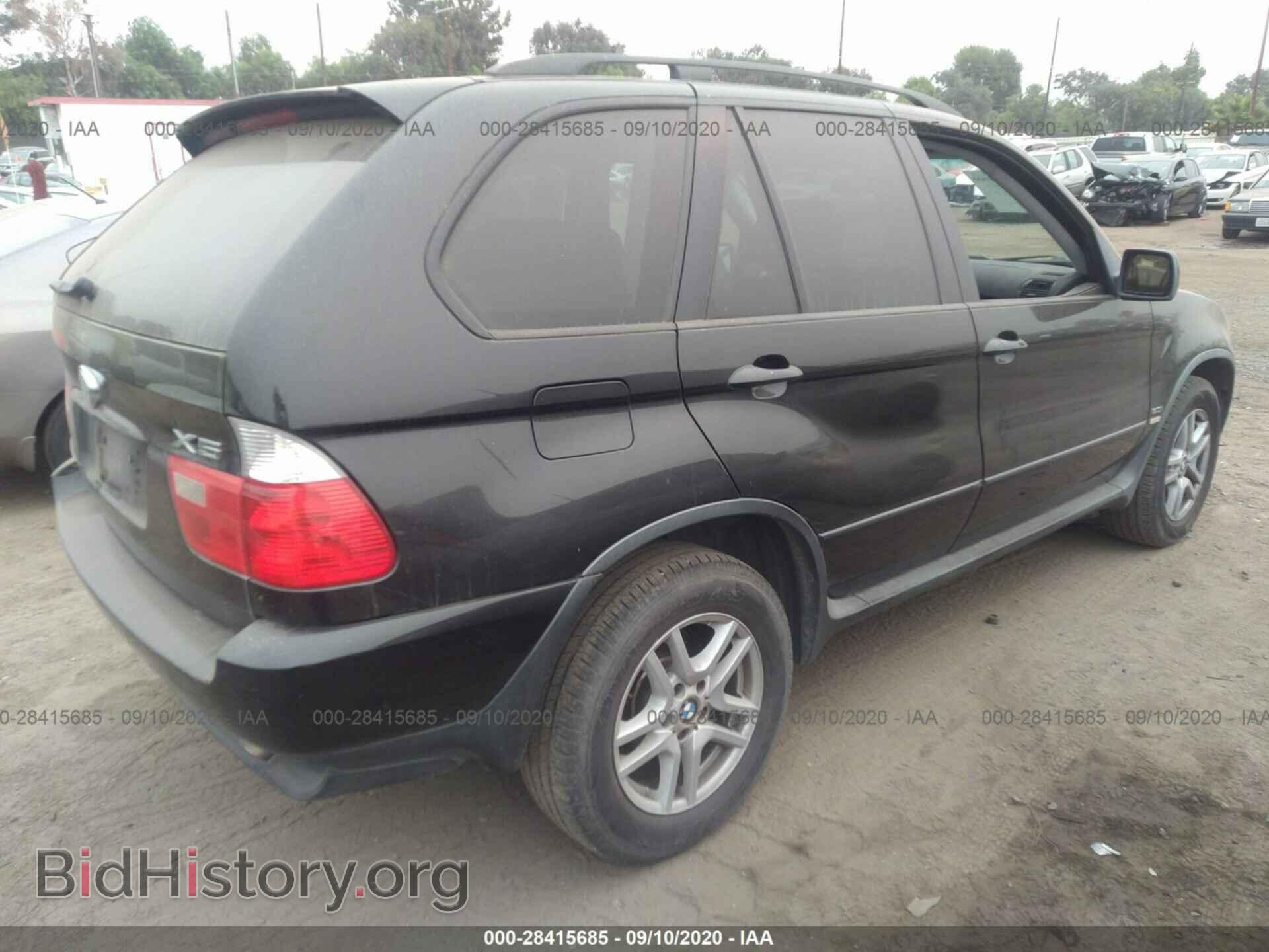 2006 BMW X5 - VIN: 5UXFA13526LY43028 - Фото 4