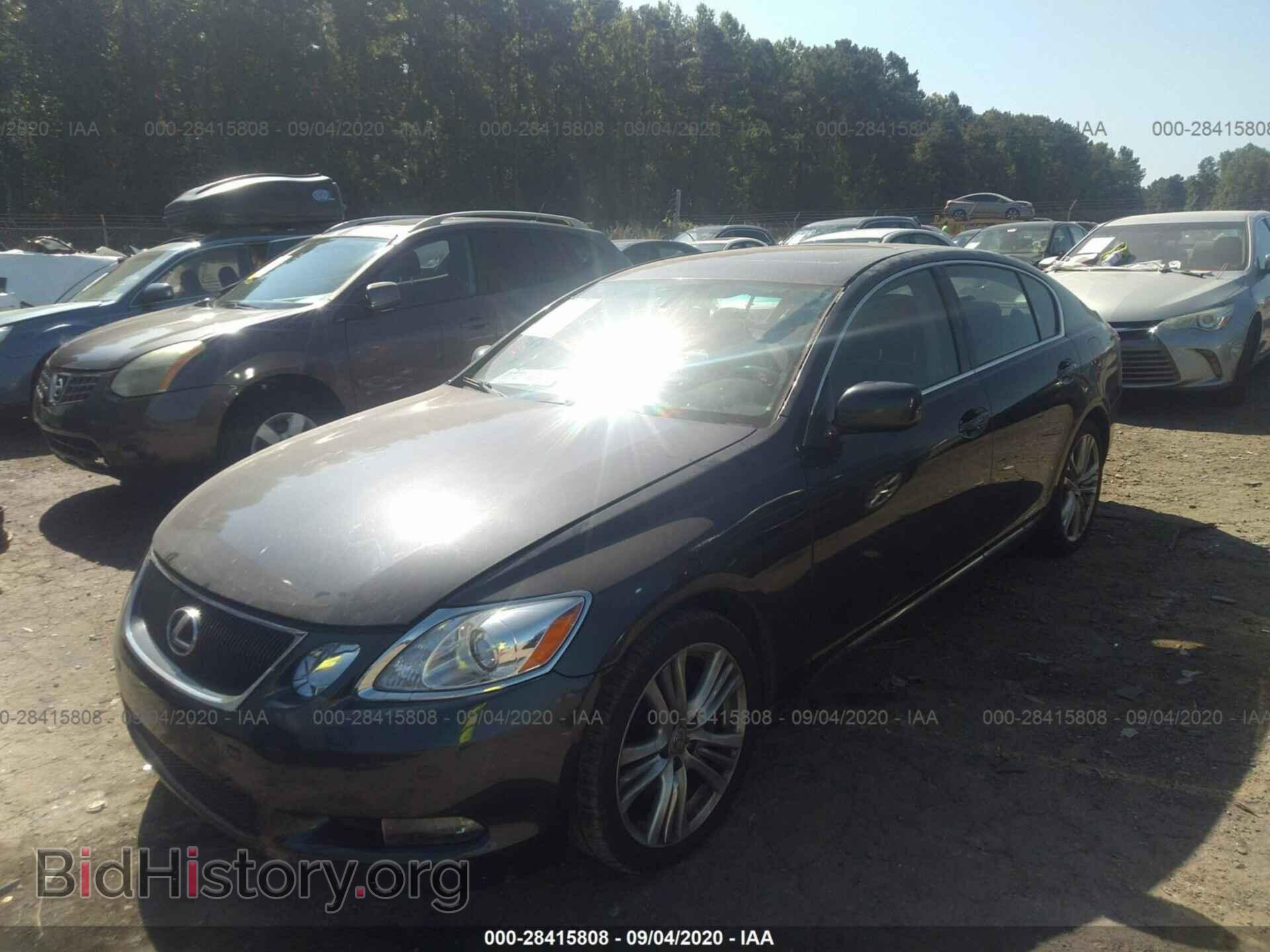 2007 LEXUS GS 450H - VIN: JTHBC96S775010968 - Фото 2