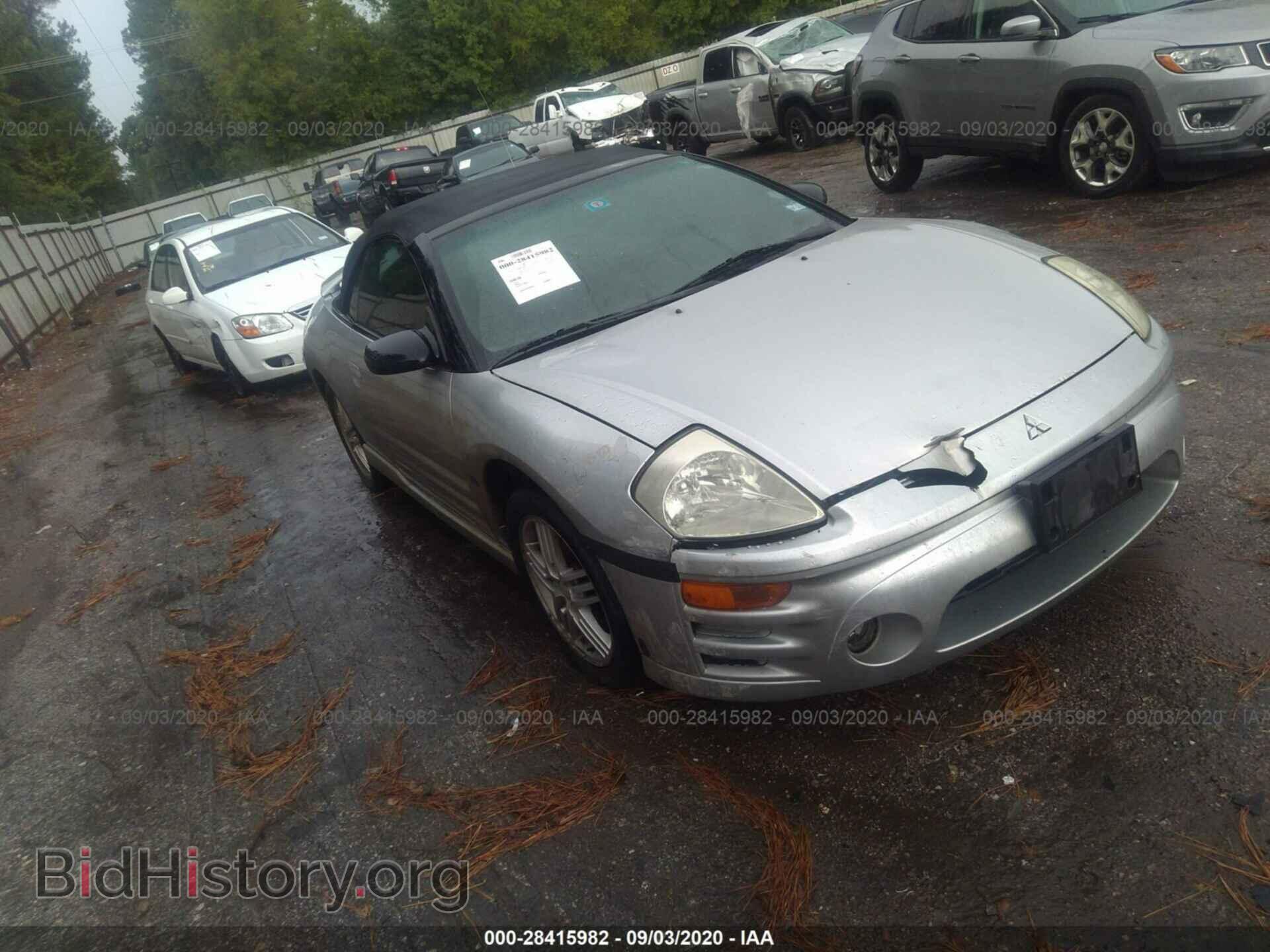 Фотография 4A3AE55H83E105343 - MITSUBISHI ECLIPSE 2003