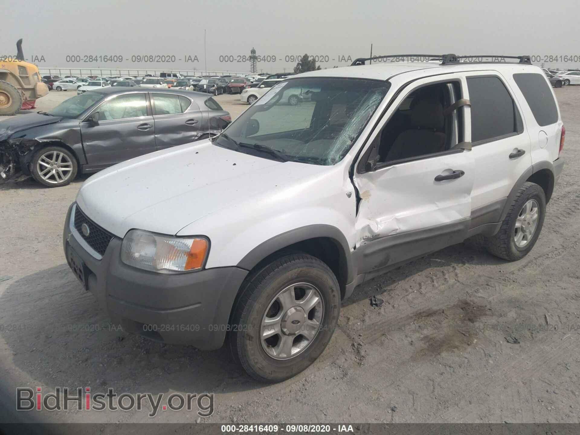 2002 FORD ESCAPE - VIN: 1FMYU04172KD82363 - Фото 2