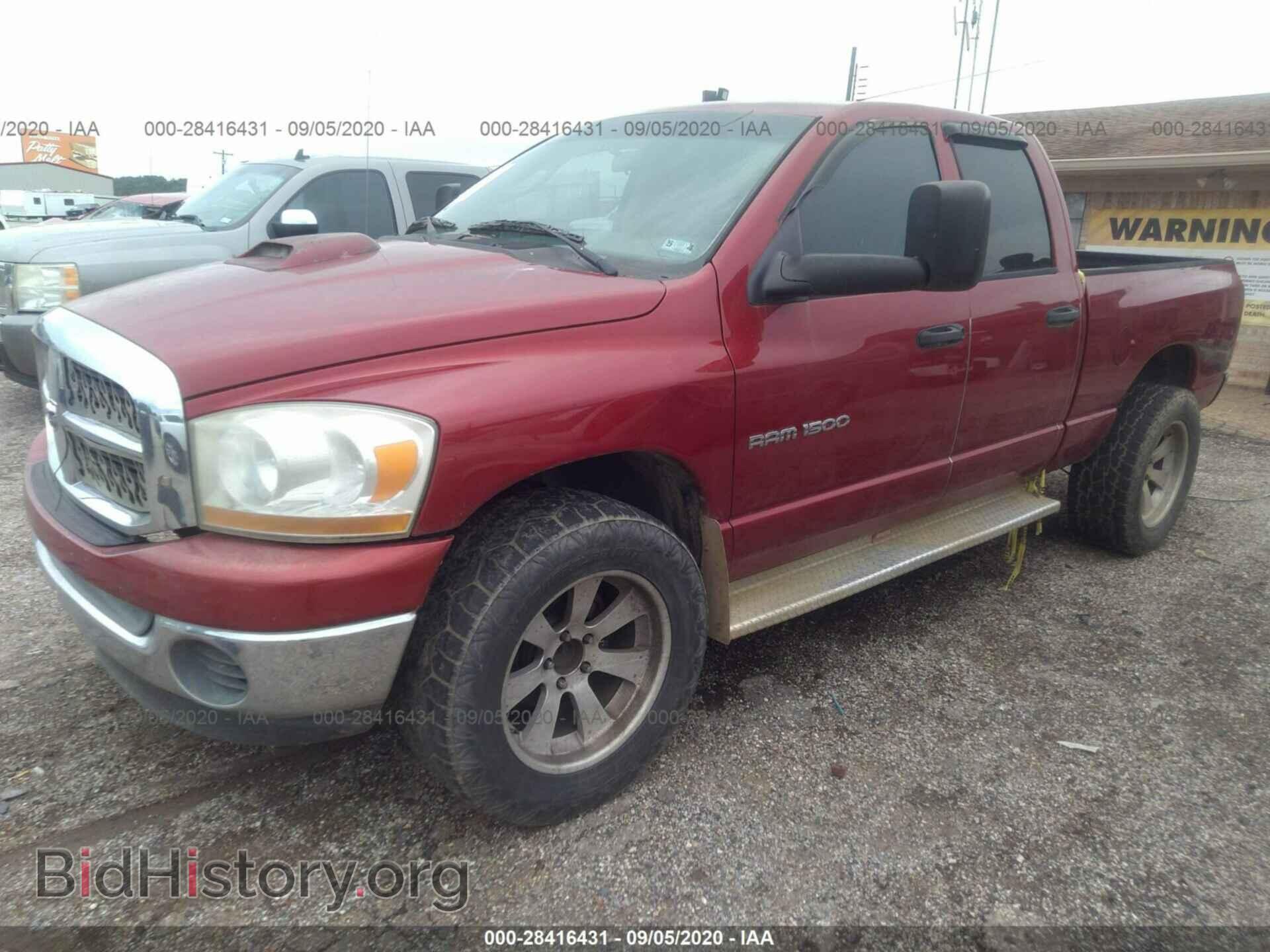 2006 DODGE RAM 1500 - VIN: 1D7HA18N06S642355 - Фото 2