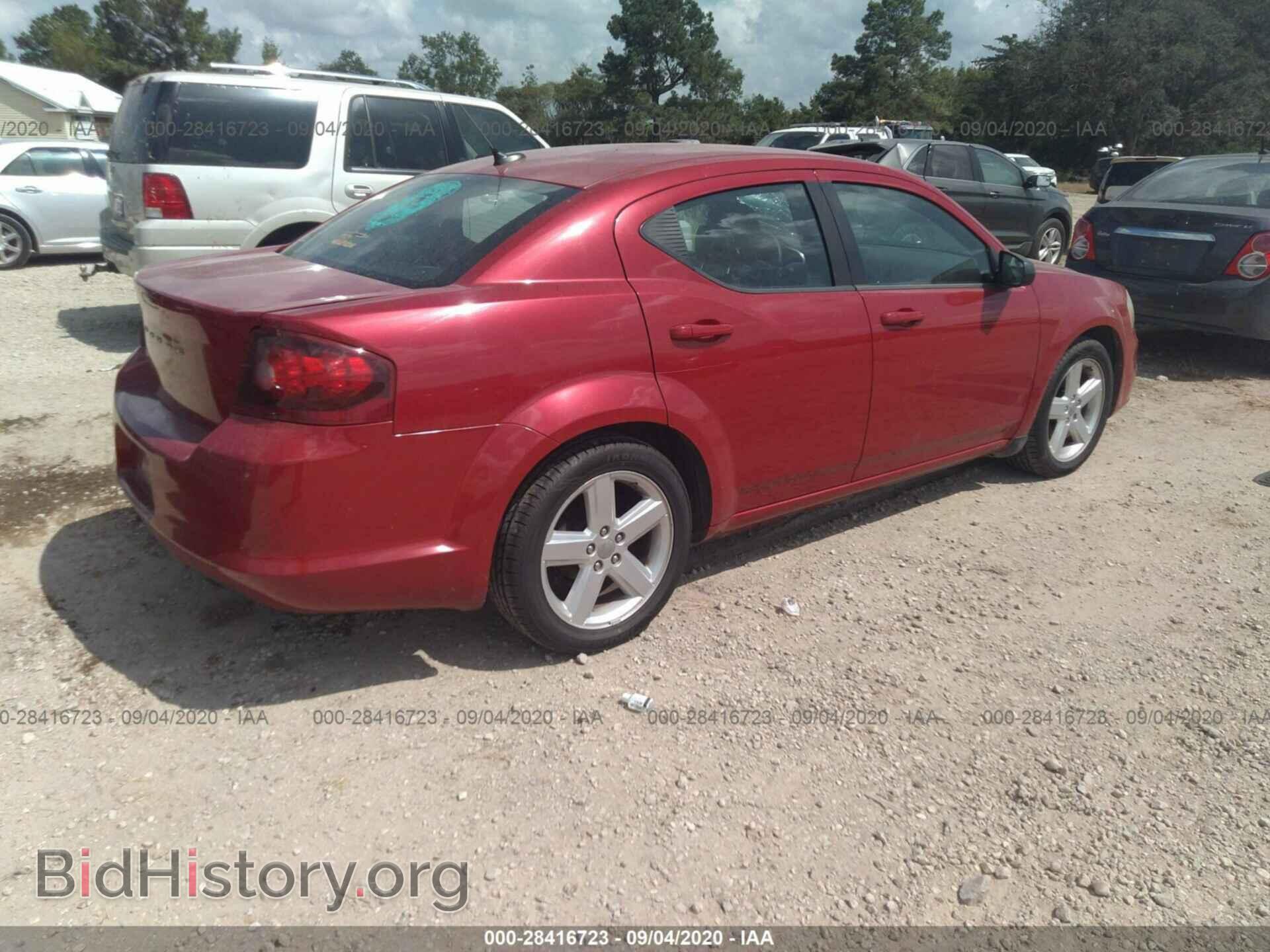 2013 DODGE AVENGER - VIN: 1C3CDZAB7DN648714 - Фото 4