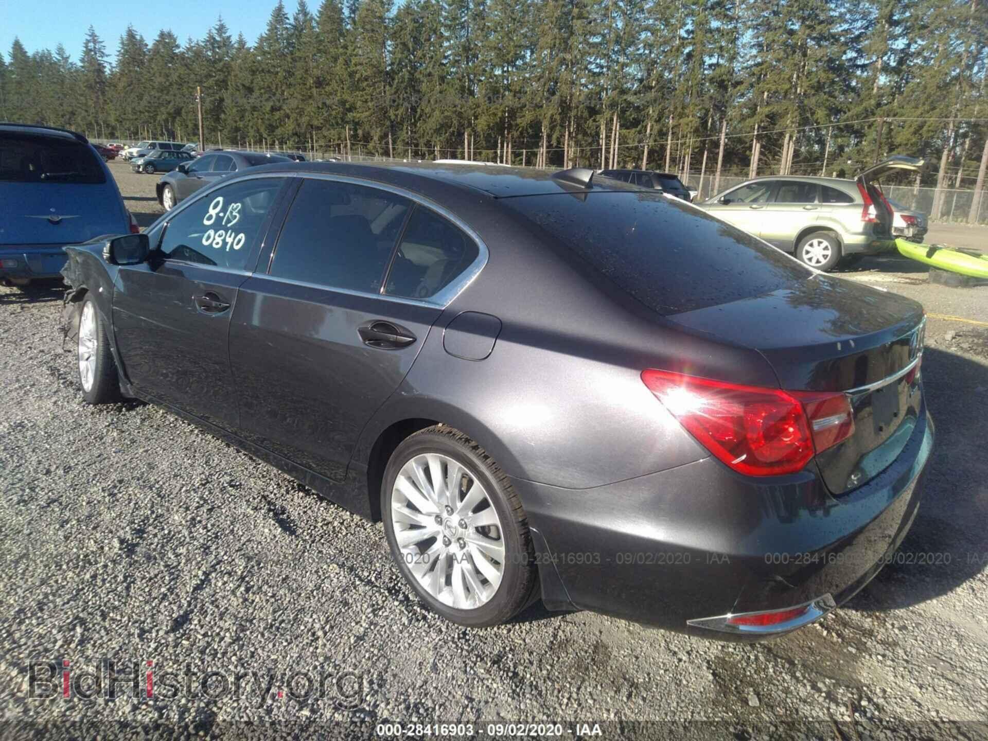 2014 ACURA RLX - VIN: JH4KC1F52EC001034 - Photo 3