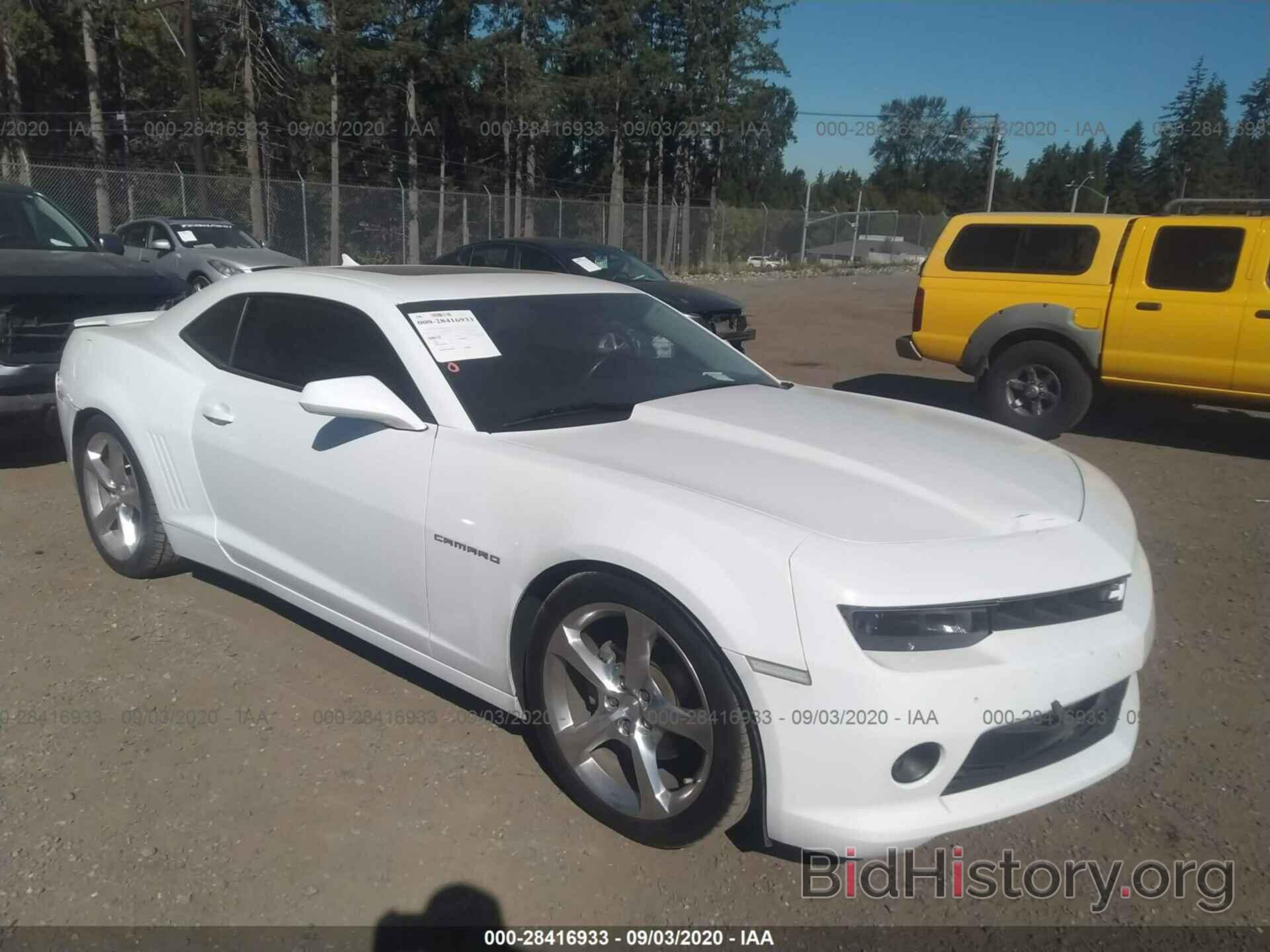 Photo 2G1FC1E30E9318247 - CHEVROLET CAMARO 2014