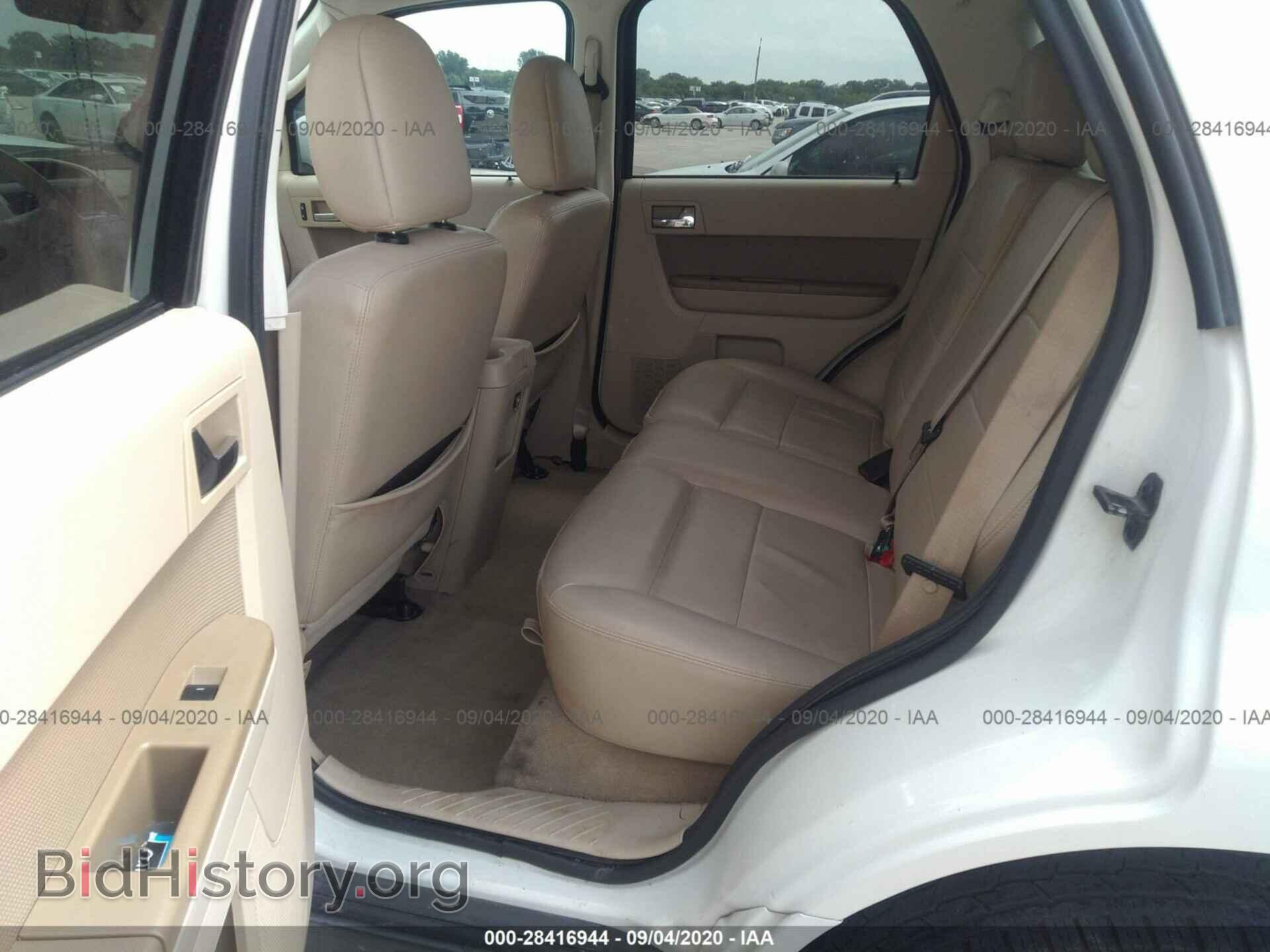 2011 FORD ESCAPE - VIN: 1FMCU0E75BKC29431 - Фото 8