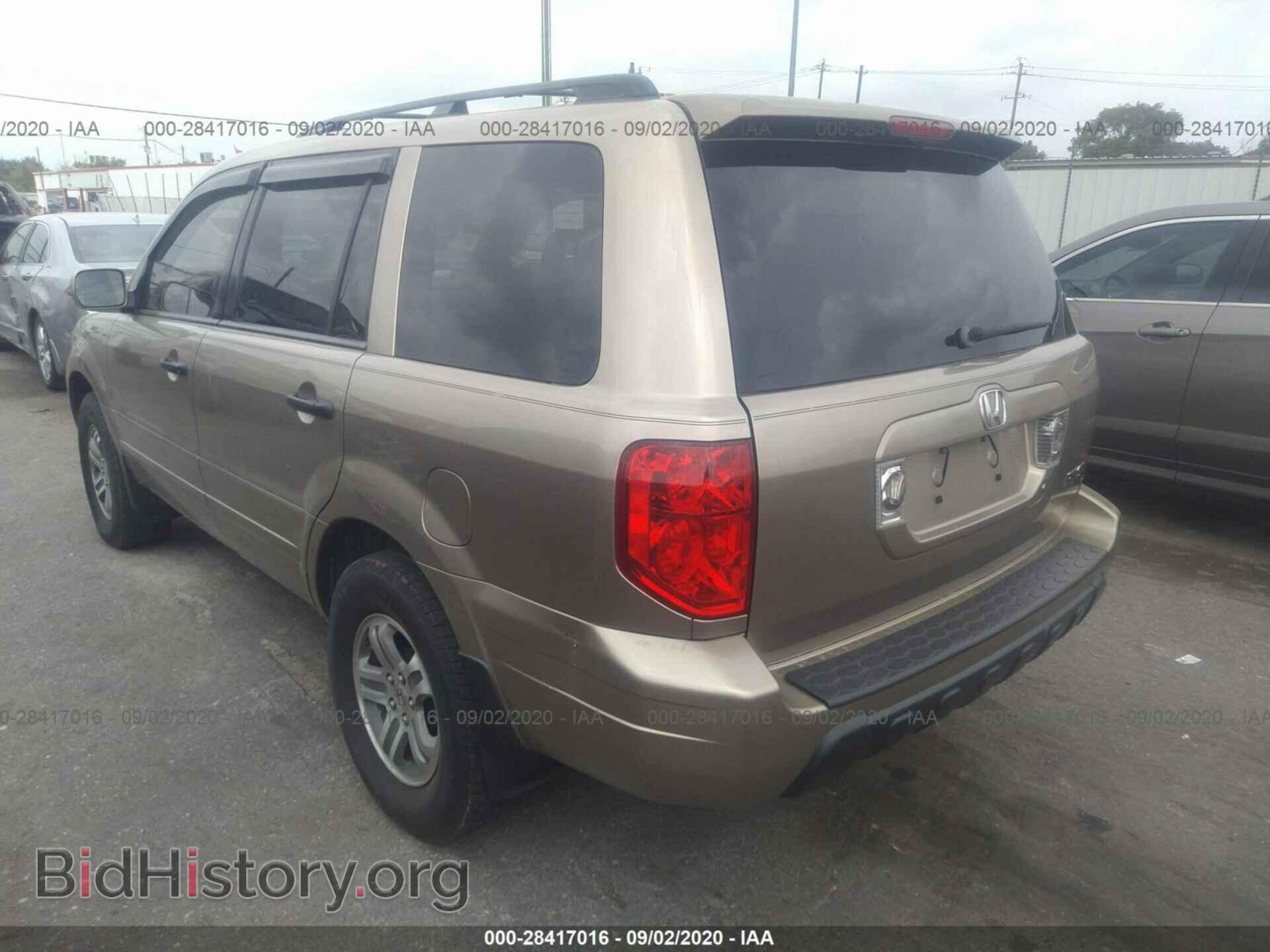 2005 HONDA PILOT - VIN: 5FNYF18675B006466 - Фото 3