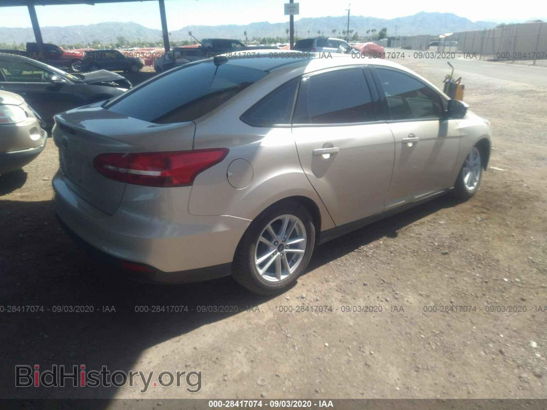 2017 FORD FOCUS - VIN: 1FADP3F25HL343099 - Фото 4