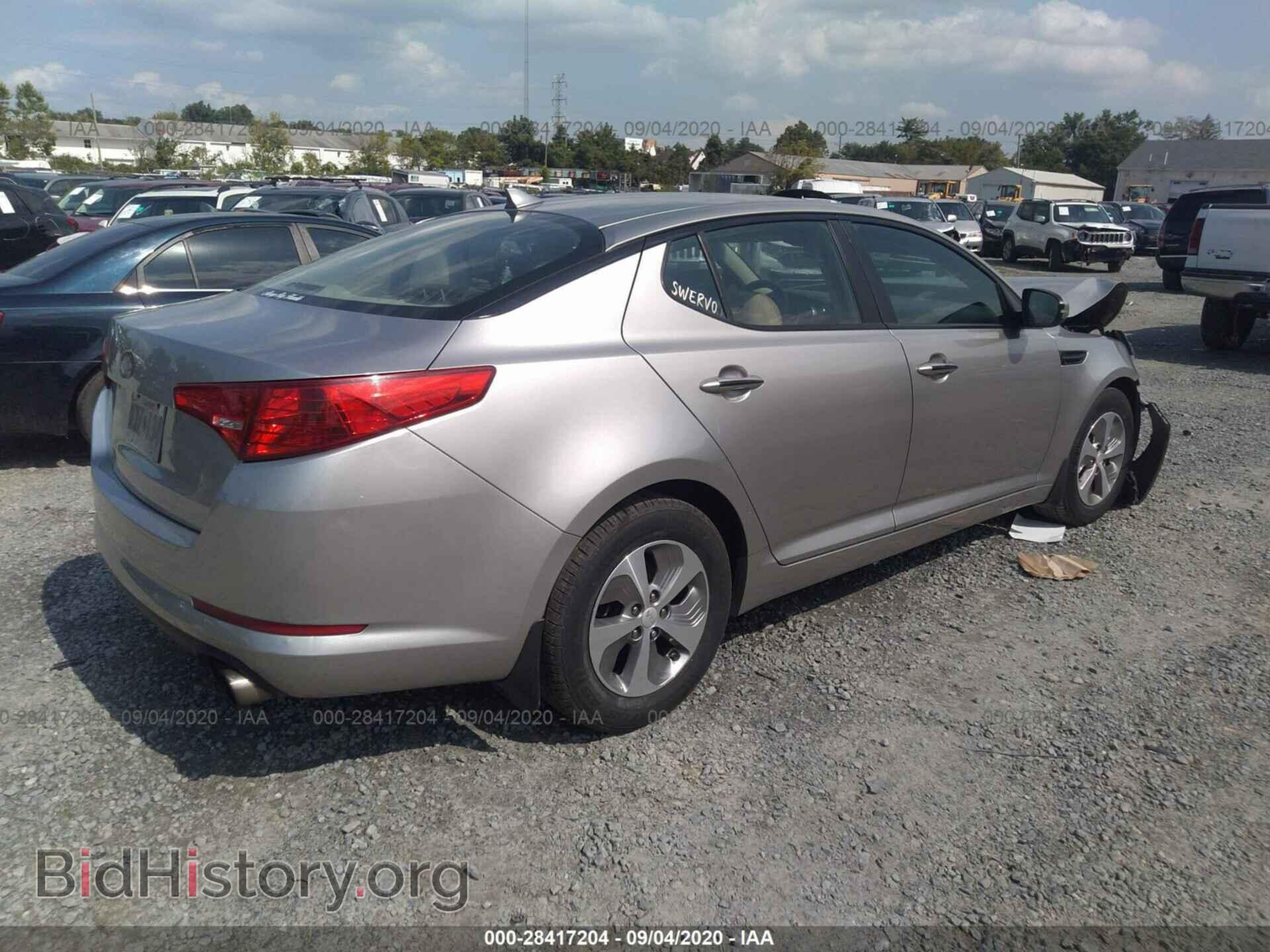 2013 KIA OPTIMA - VIN: KNAGM4A7XD5402152 - Photo 4