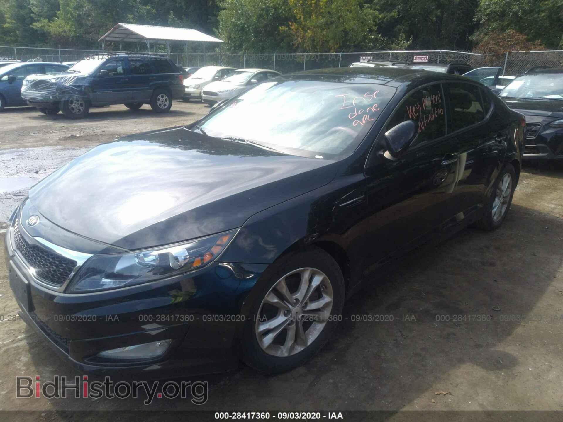 2013 KIA OPTIMA - VIN: 5XXGN4A76DG230097 - Фото 2