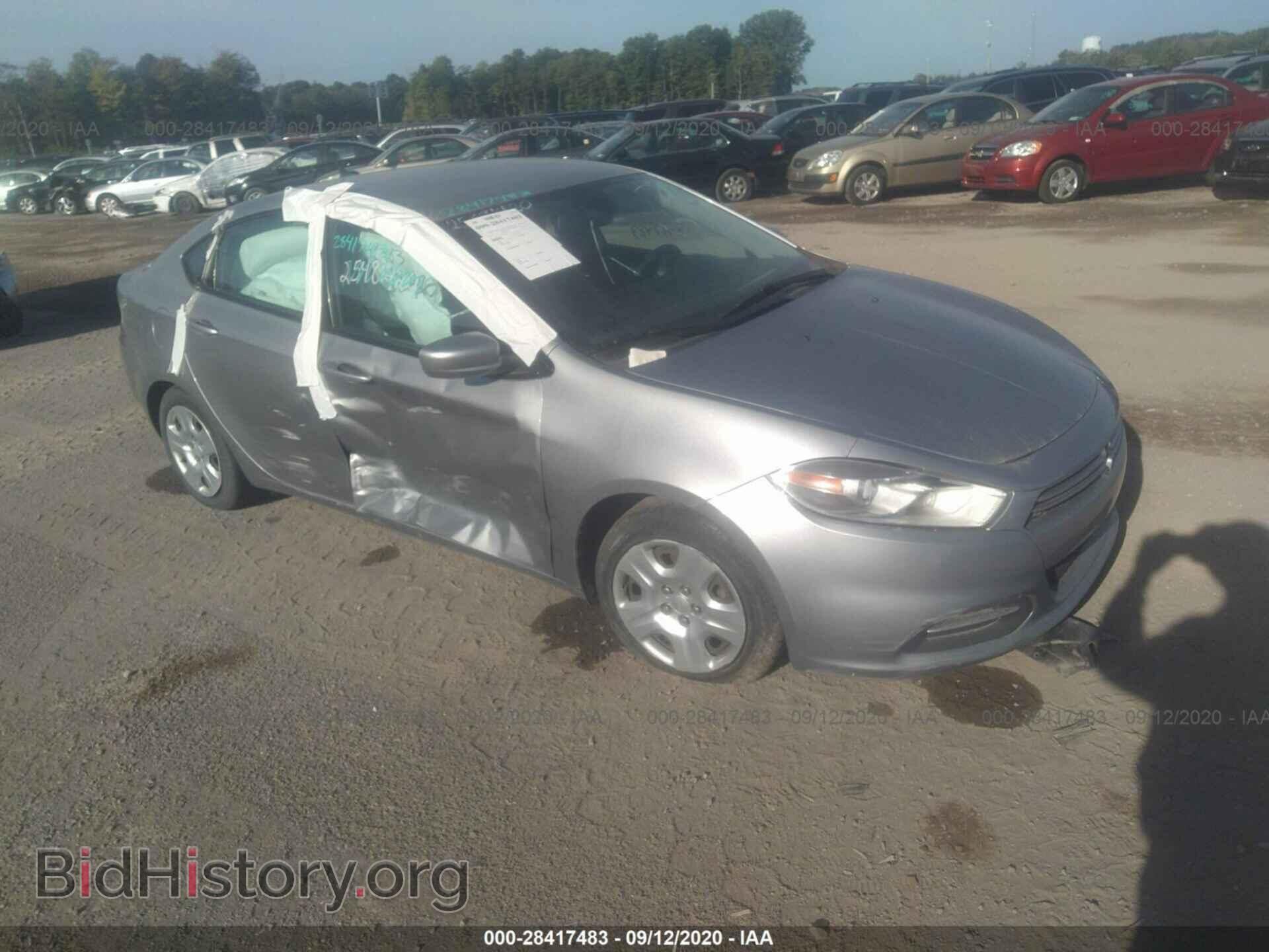 Фотография 1C3CDFAA3FD266551 - DODGE DART 2015
