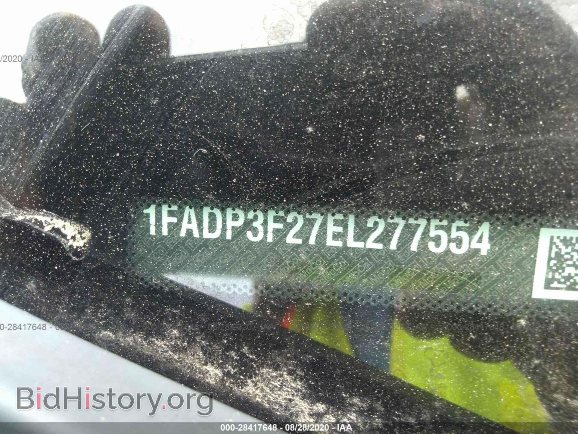 2014 FORD FOCUS - VIN: 1FADP3F27EL277554 - Фото 9