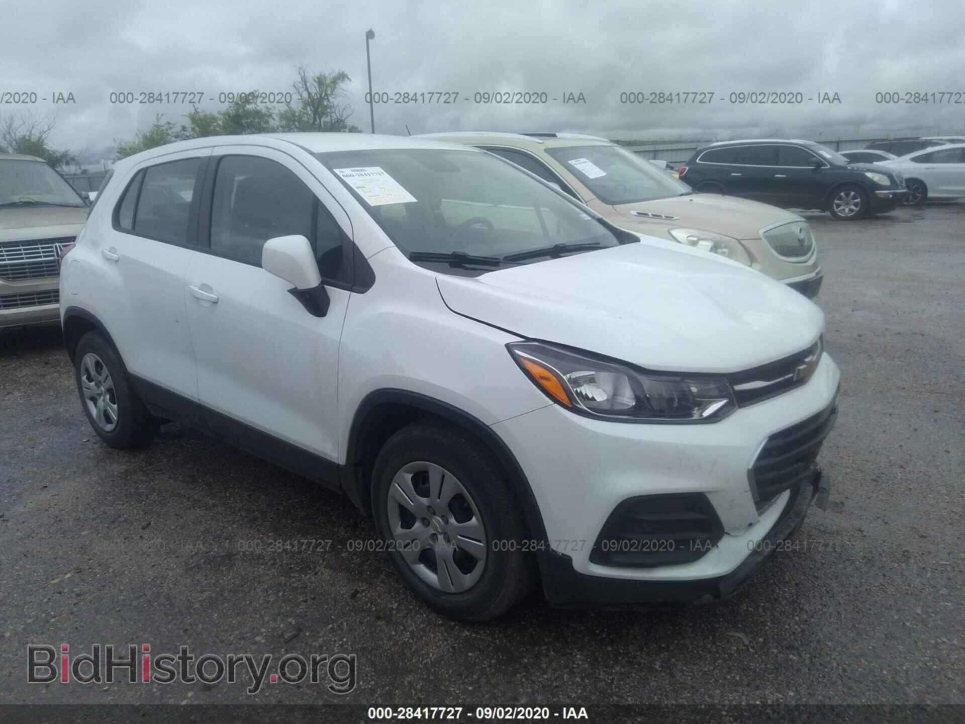 Фотография KL7CJKSB5JB575072 - CHEVROLET TRAX 2018