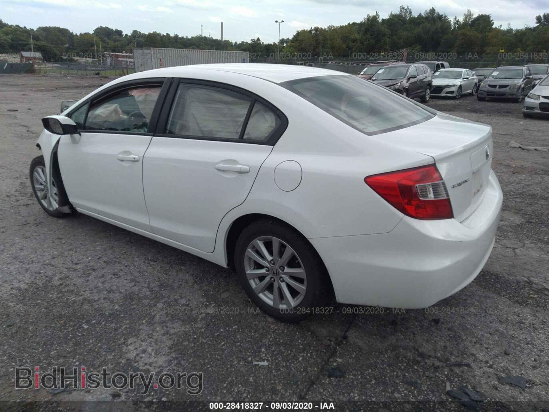 2012 HONDA CIVIC SDN - VIN: 2HGFB2F8XCH327259 - Фото 3