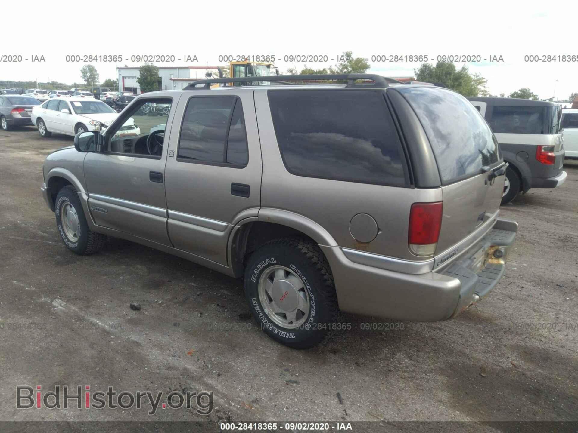 2000 GMC JIMMY - VIN: 1GKCS13W8Y2134580 - Фото 3