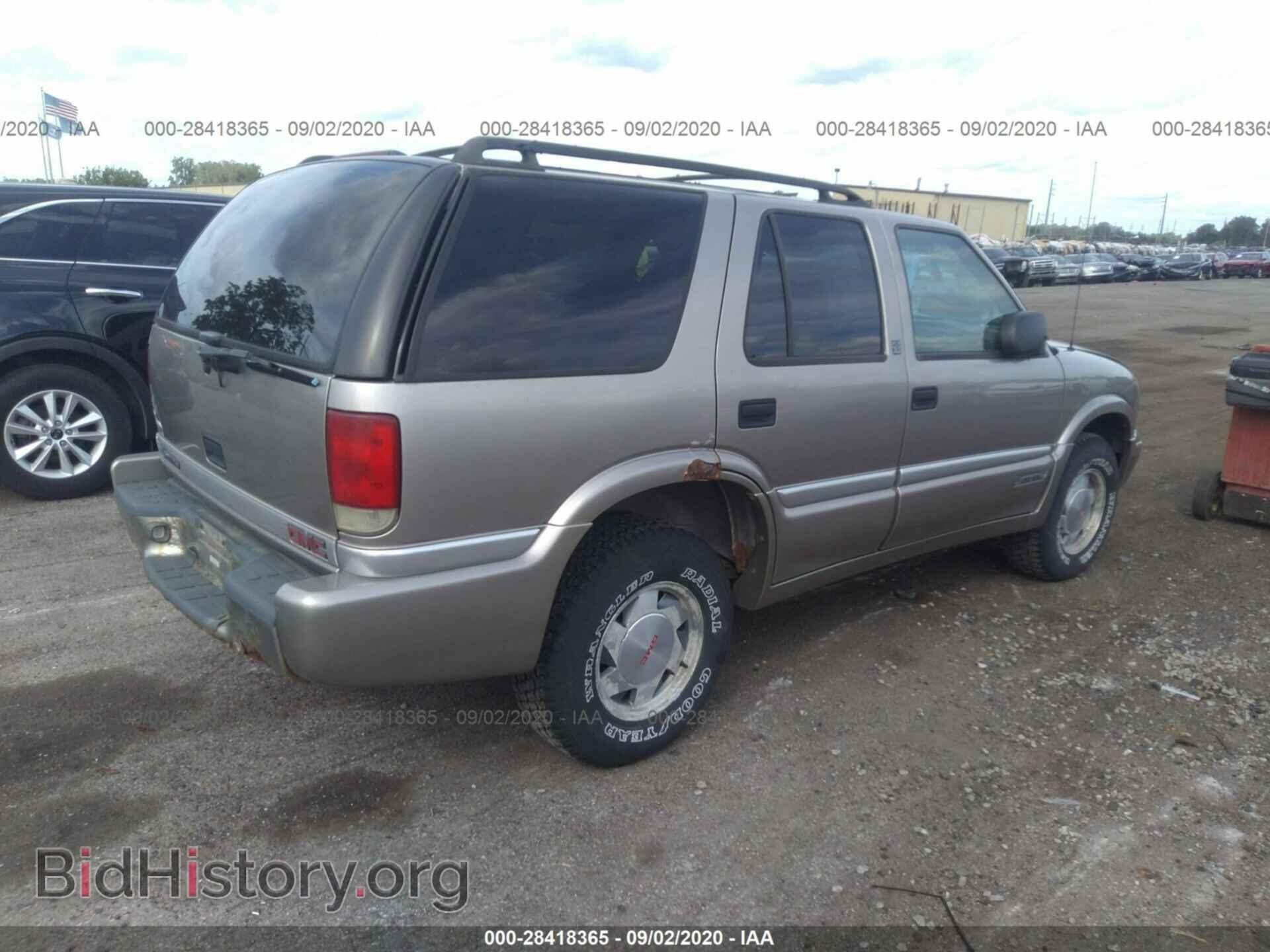 2000 GMC JIMMY - VIN: 1GKCS13W8Y2134580 - Фото 4