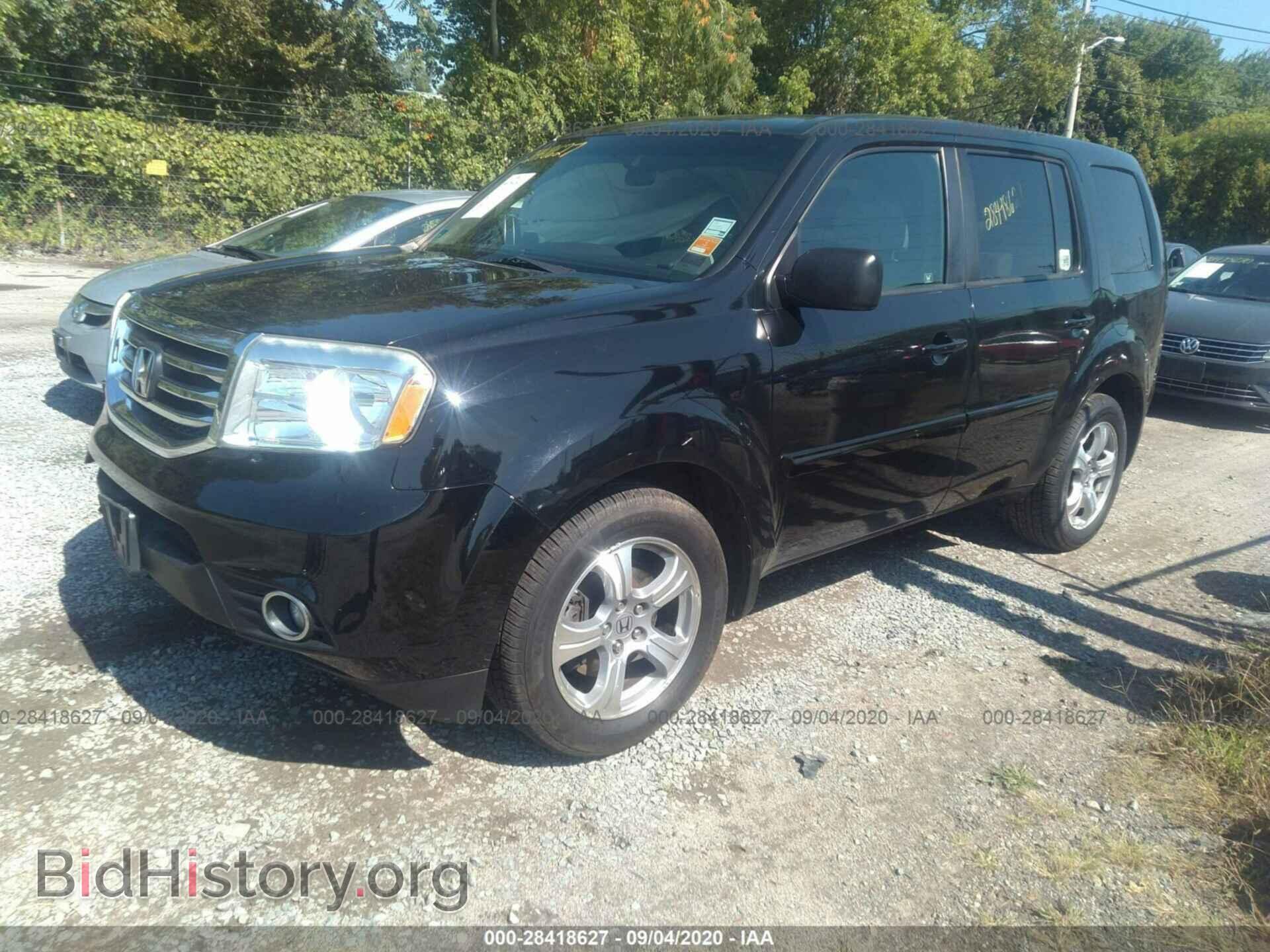 2012 HONDA PILOT - VIN: 5FNYF4H4XCB046232 - Фото 2