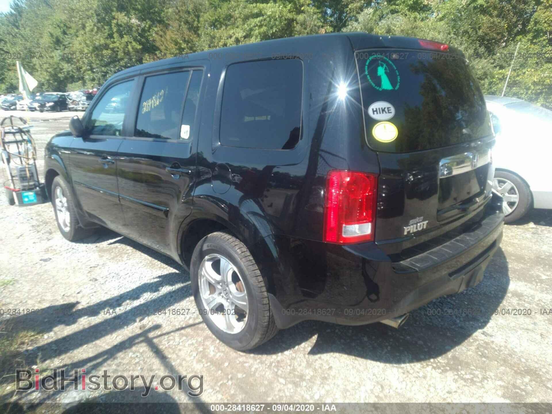 2012 HONDA PILOT - VIN: 5FNYF4H4XCB046232 - Фото 3
